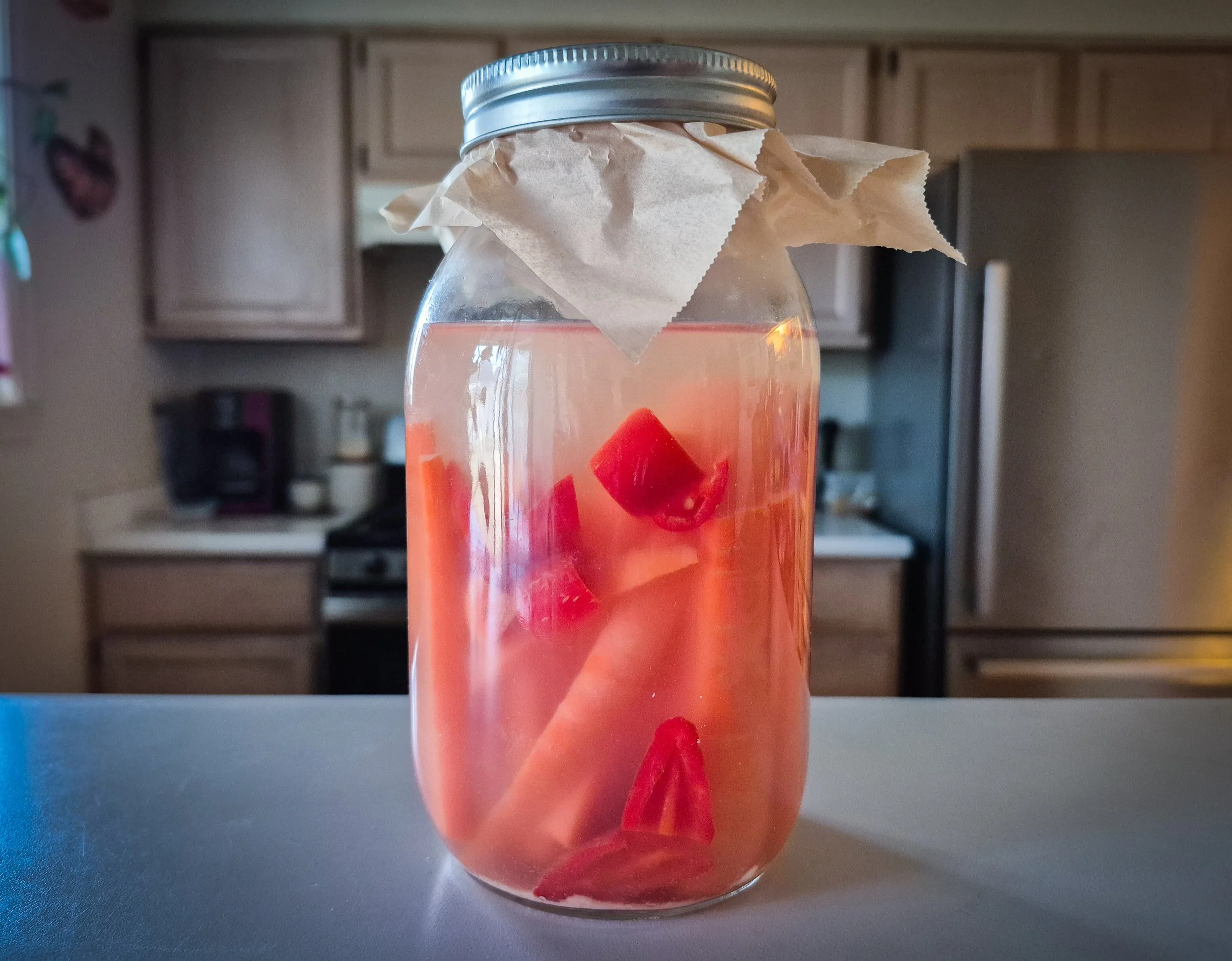 how to make homemade lacto fermented carrots