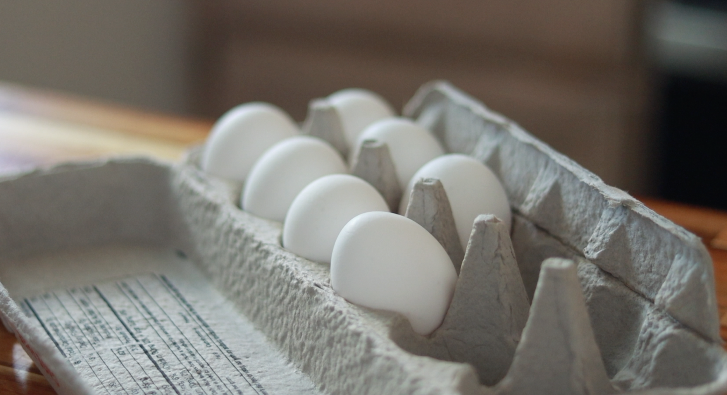 pasta dough starts with quality eggs