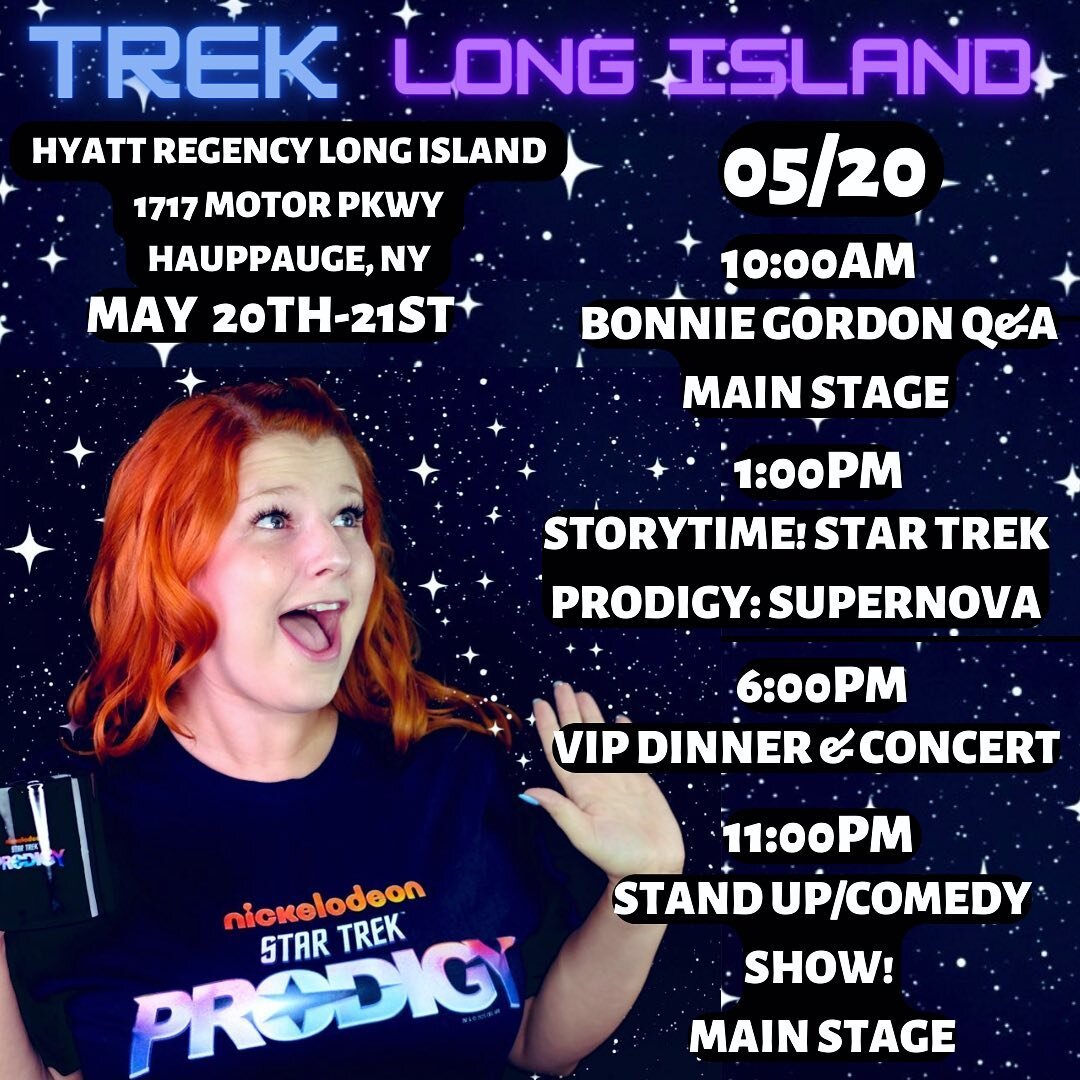 East coast!!!! 
Catch me Trekking out on May 20th and May 21st at @treklongisland #TrekLongIsland 🖖🏼
You can also find me at my table throughout the day Saturday and Sunday and professional photo ops Saturday at 5:30pm and Sunday at 2:30pm!
I hope 