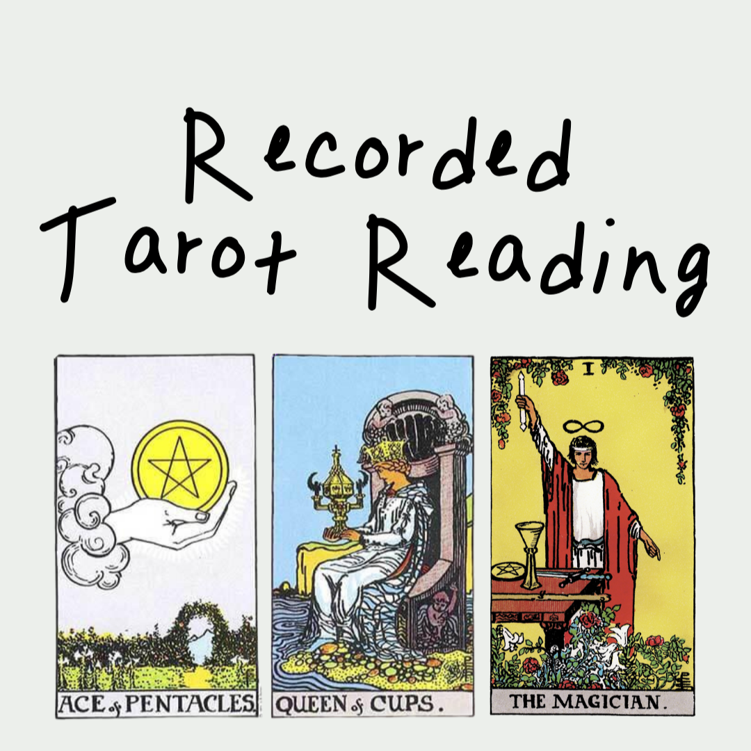 35-50 Minute Recorded Tarot Reading
