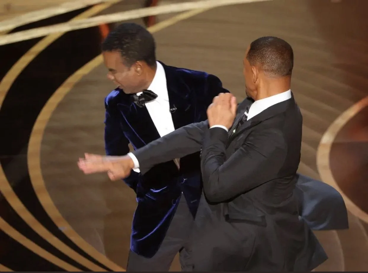 Will Smith Smacks Chris Rock At Oscars!
