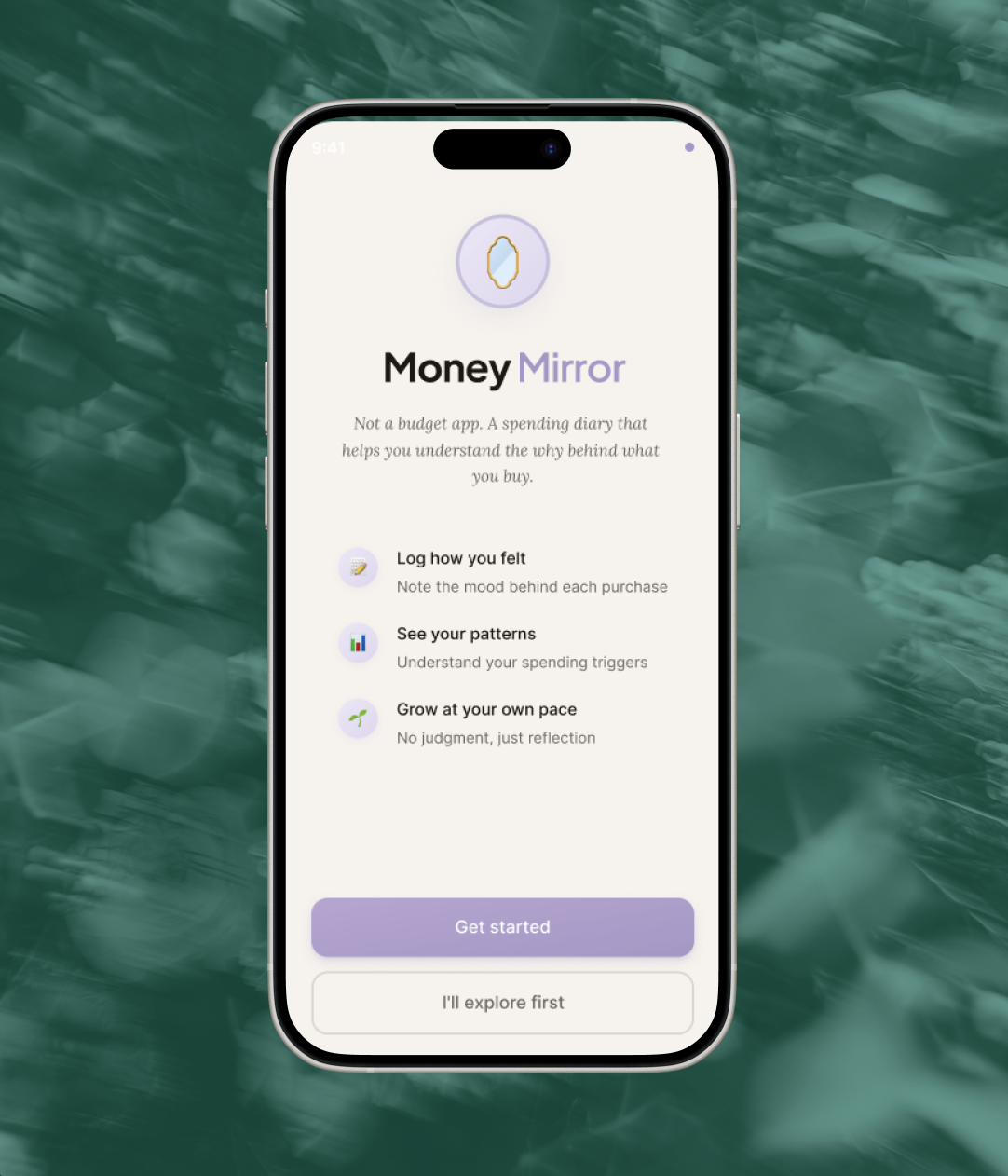 Case Study | Money Mirror Prototype