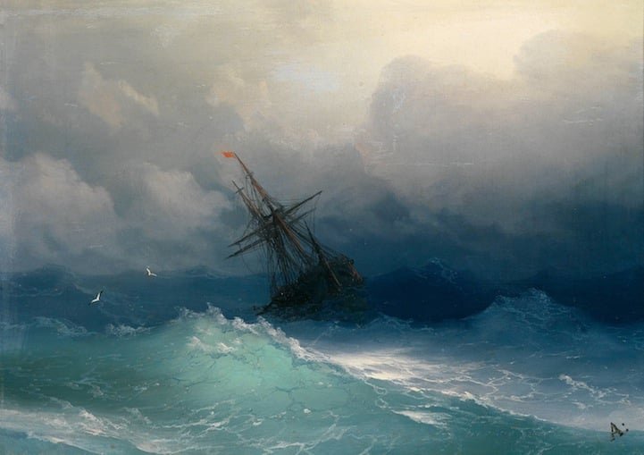 Feeling Tossed in Stormy Seas