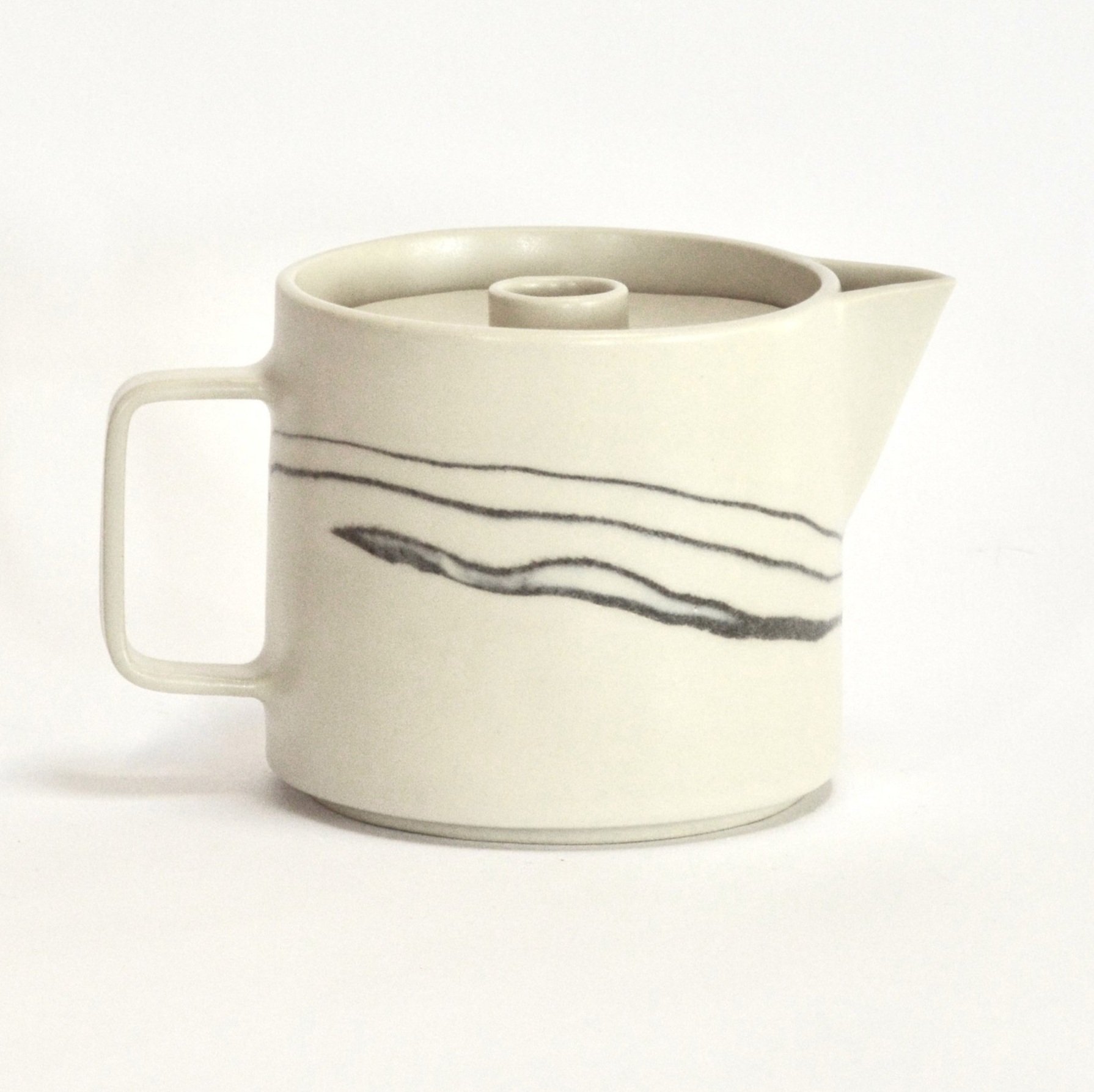 PREORDER striped teapot
