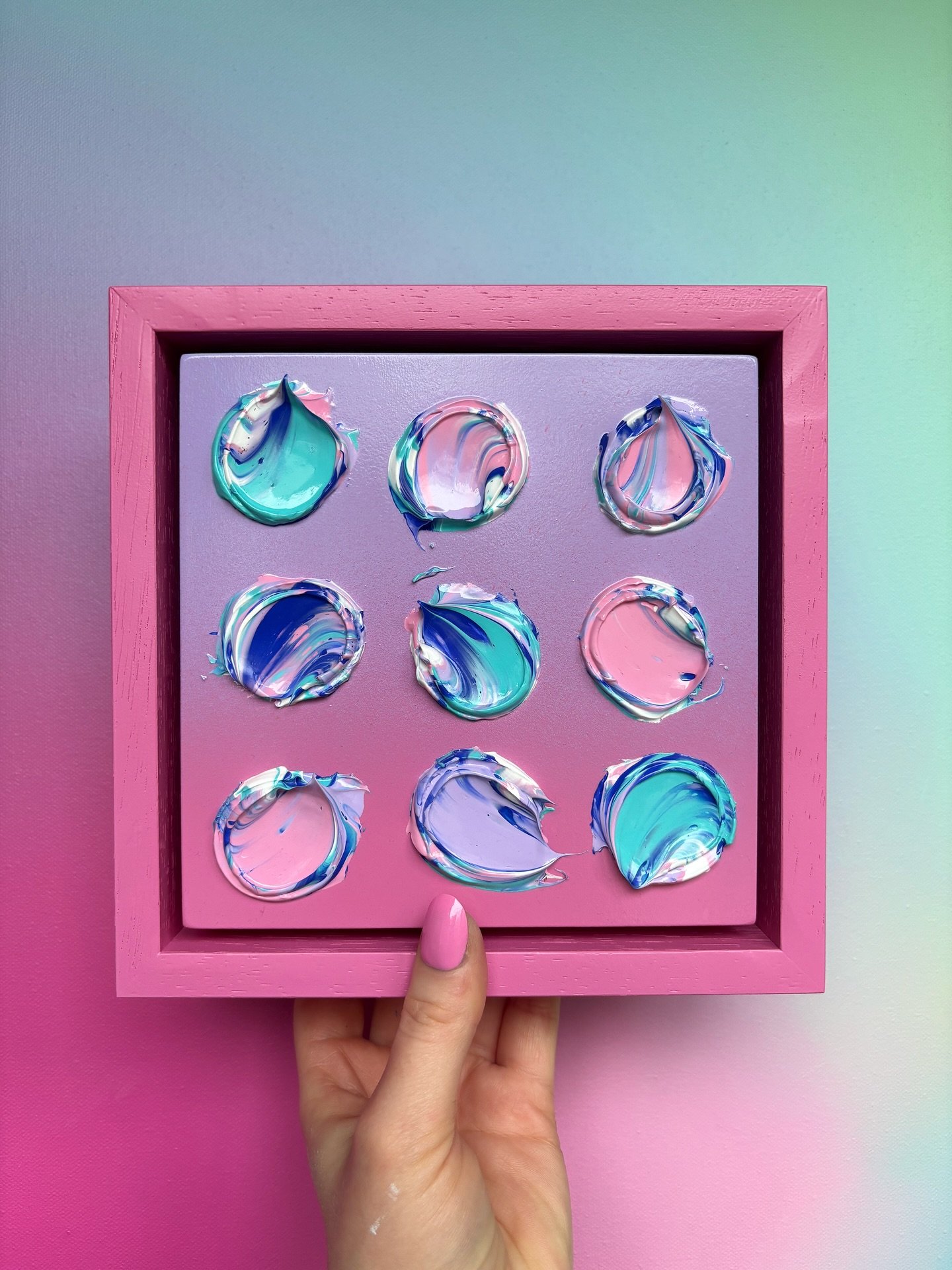 Maybe I already subconsciously had Wicked on the brain last month when I was making these 😅

🩷 Parma Violets
💚 Watermelon Slices
🩵 Bon Bons 

All available on my website under &lsquo;Confection Collection&rsquo; or send me a message if you wanted