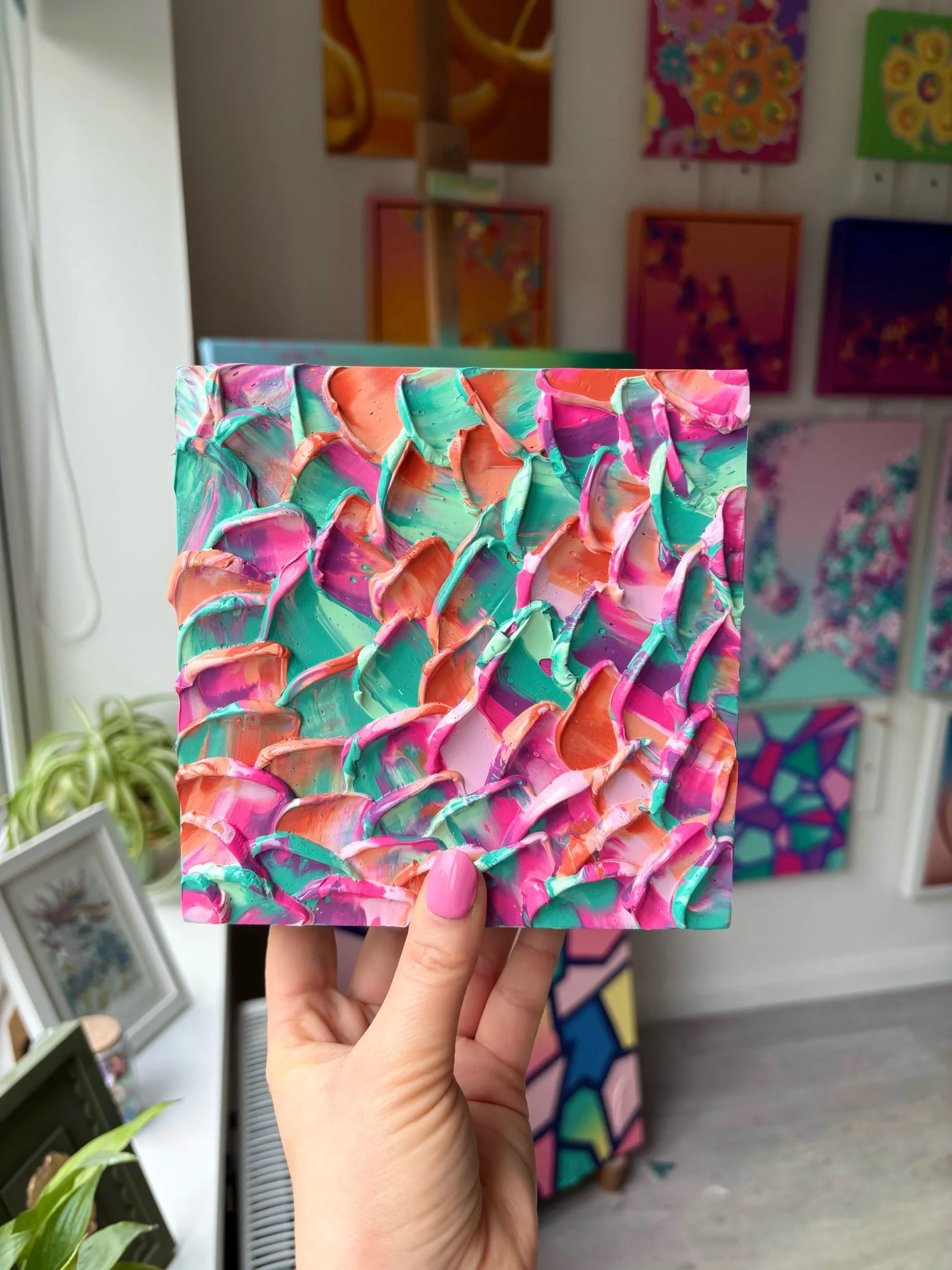 Offbeat Original No.17 - 6"6" Cradled Panel