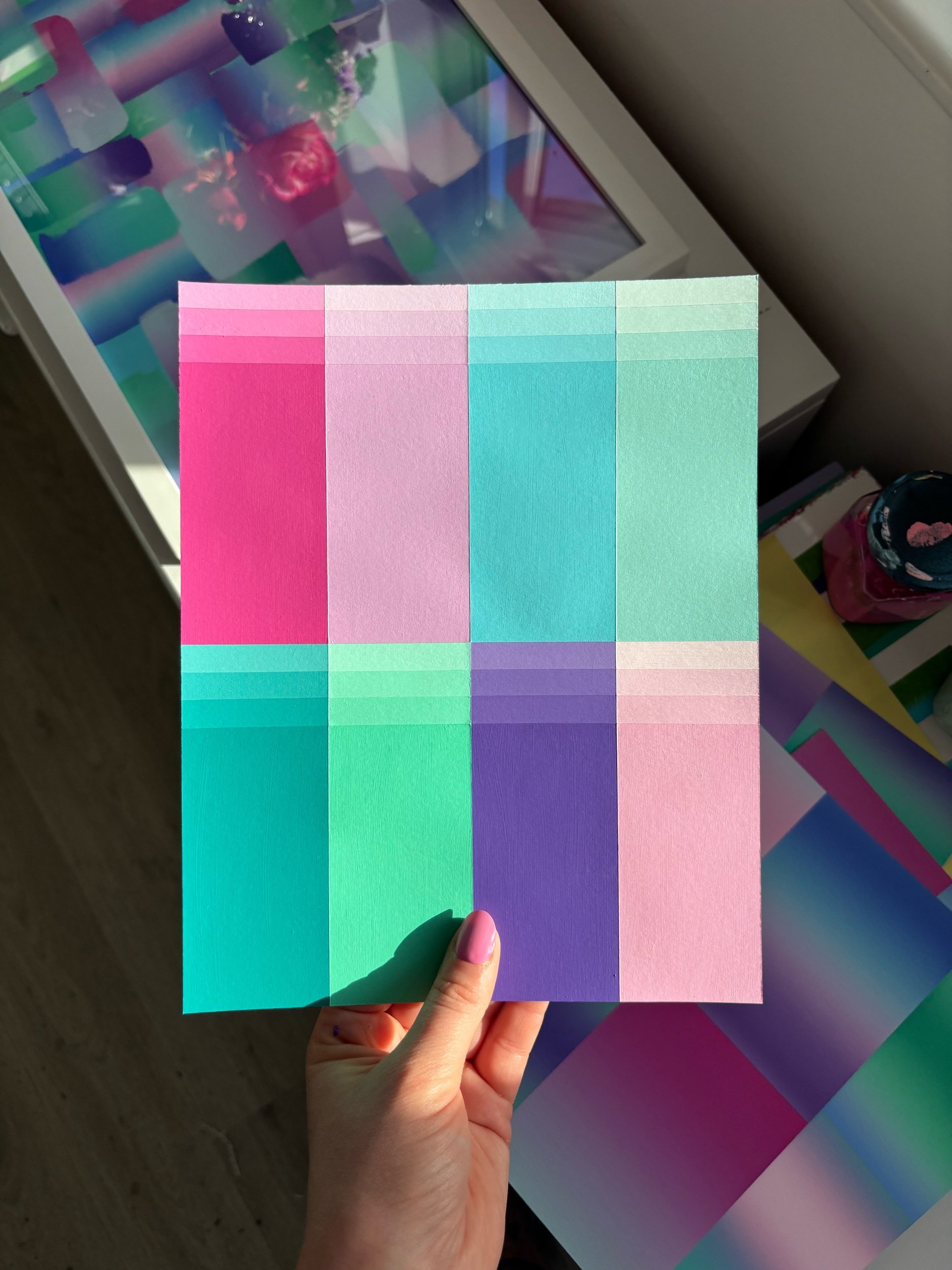 Colour Study - 8"10" on Paper