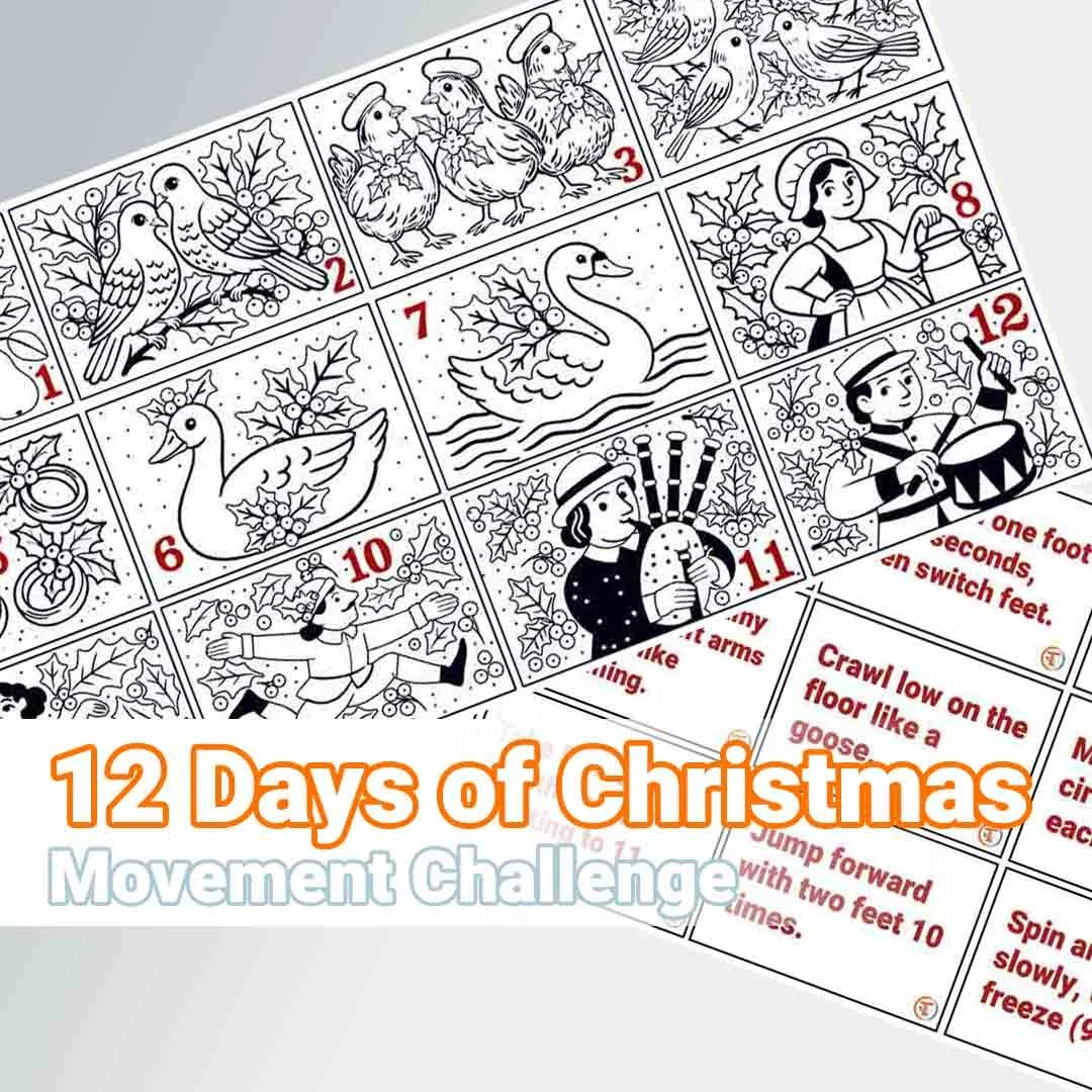 12 Days of Christmas Movement Challenge