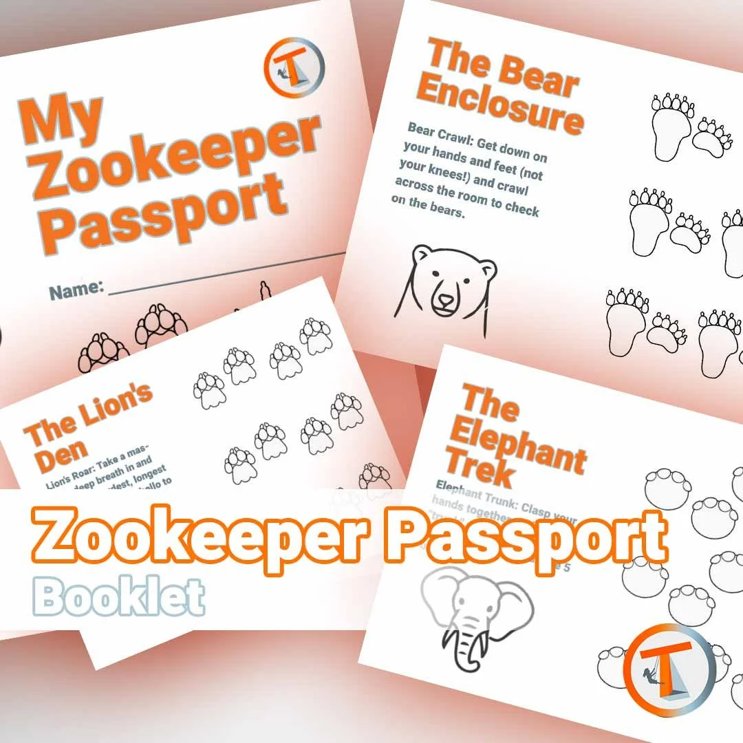 Zookeeper Passport Booklet