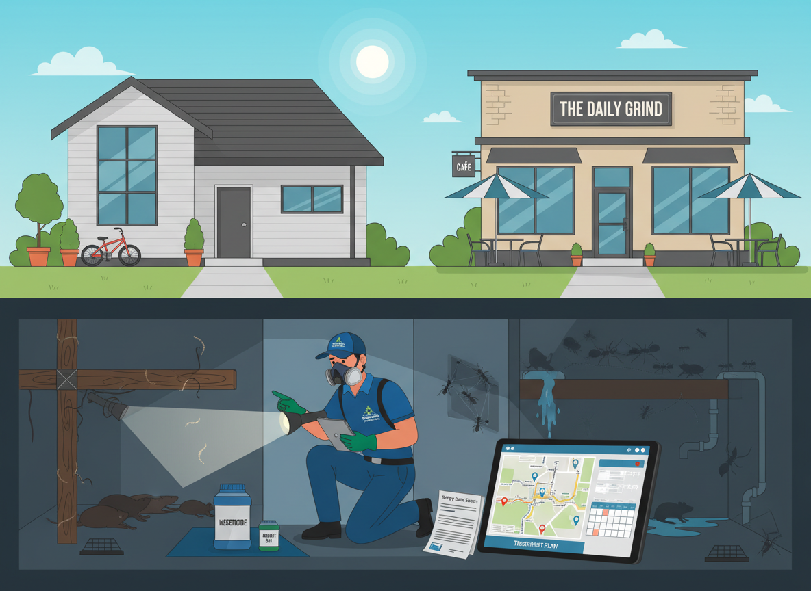 What Homeowners and Business Owners Don’t See: The Hidden Work Behind a Professional Pest Control Service