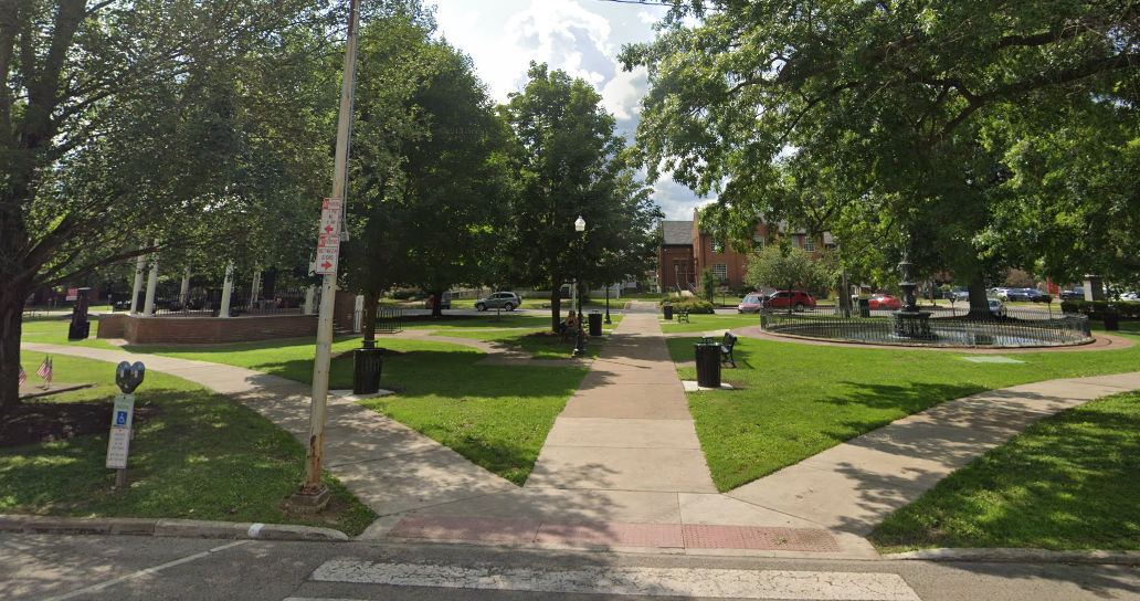 Downtown Meadville, Pennsylvania in Crawford County