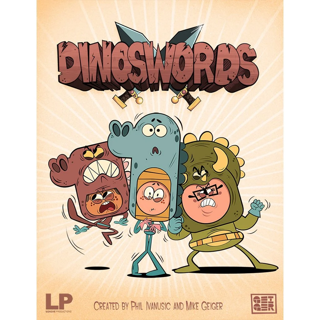 Dinoswords animated pitch by Mike Geiger and Phil Ivanusic.