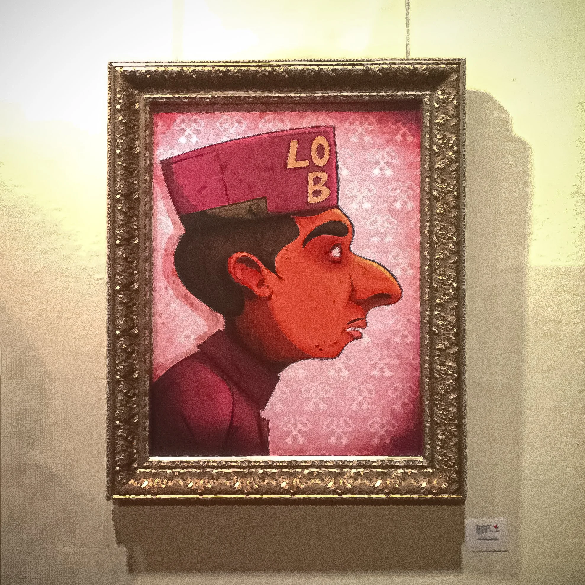 Lobby Boy from the Wild Wild Wes Wes Anderson tribute art show.