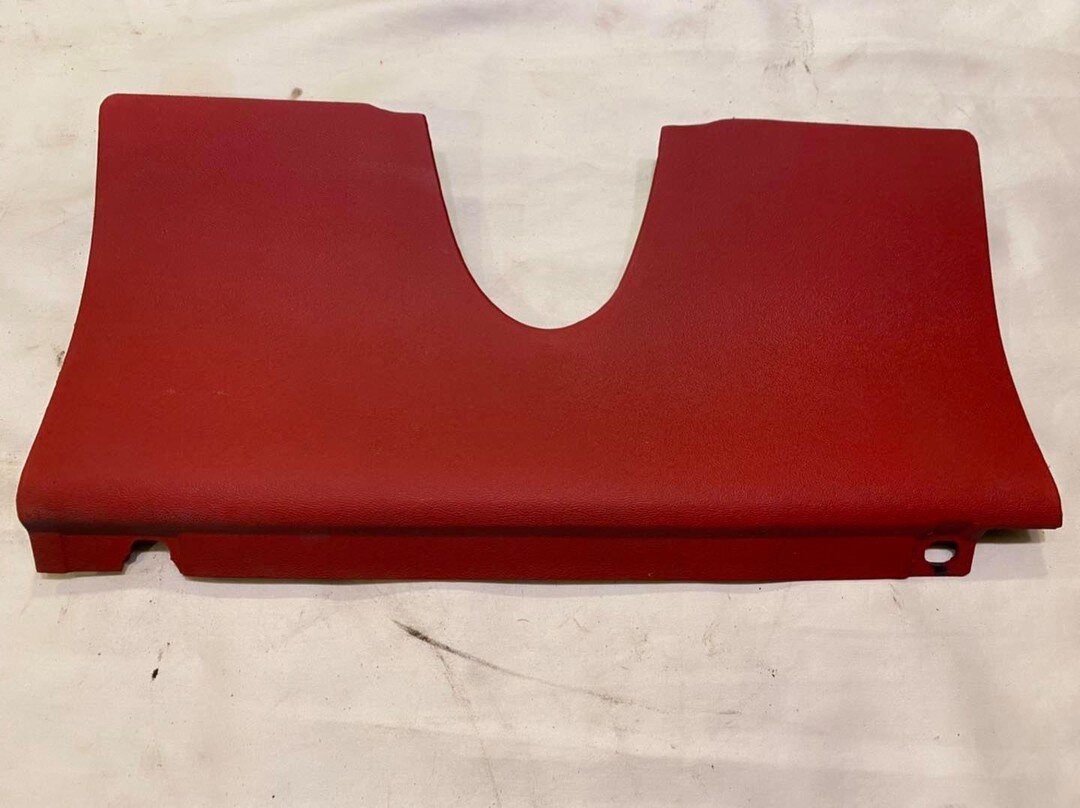 Firethorn Red - dash glove box door and column cover (non-ac)

Glove box door - $95
Column cover - $65 

Shipping on the pair or individually- $18 (local pickup is available)