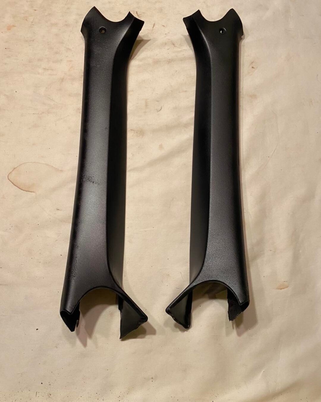 70-73 Camaro Firebird Trans Am front A- pillar Trim- covers. These are metal. They are originals in good shape. They will need to be blasted and repainted to match your interior. 

$165 shipped to your door (in the lower 48)