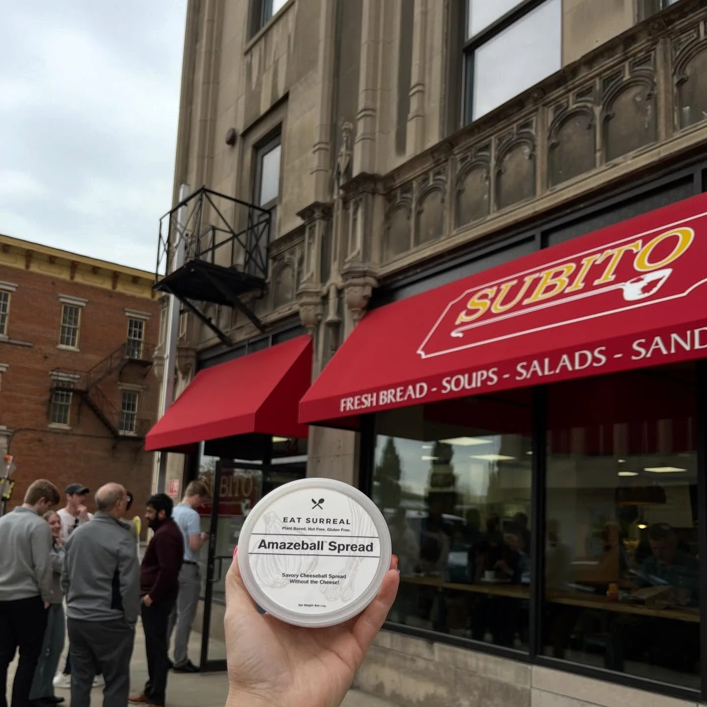 @subitosoups is the best sandwich shop in the world! And you can get Amazeball Spread on your sandwich.