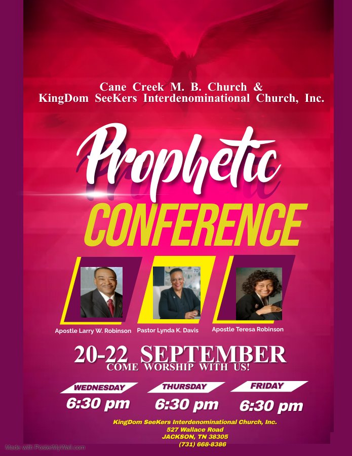 Prophetic Conference 2023 — Cane Creek Church