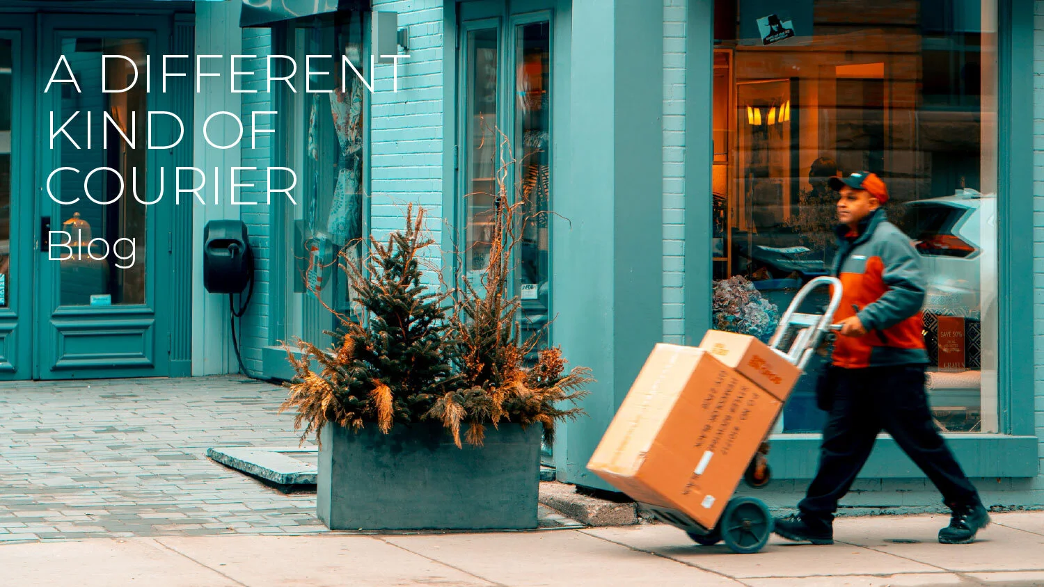 You are a courier. Not a drug courier or a parcel courier. A grace and peace courier.