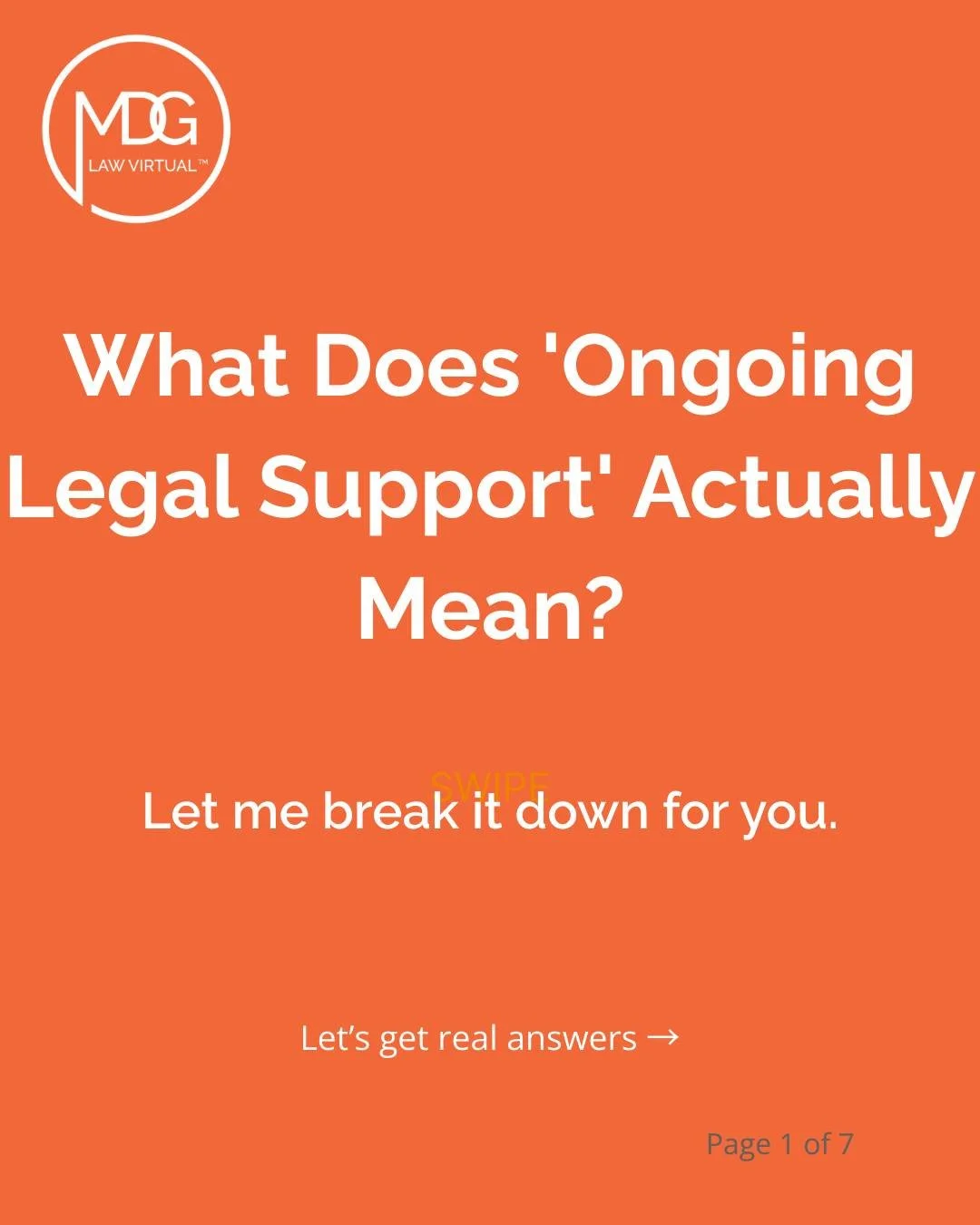 I get asked all the time: "What does ongoing legal support actually look like?"

Fair question. Because if you've only ever hired a lawyer once when something went wrong, the idea of membership-style legal counsel might feel... unclear.

So