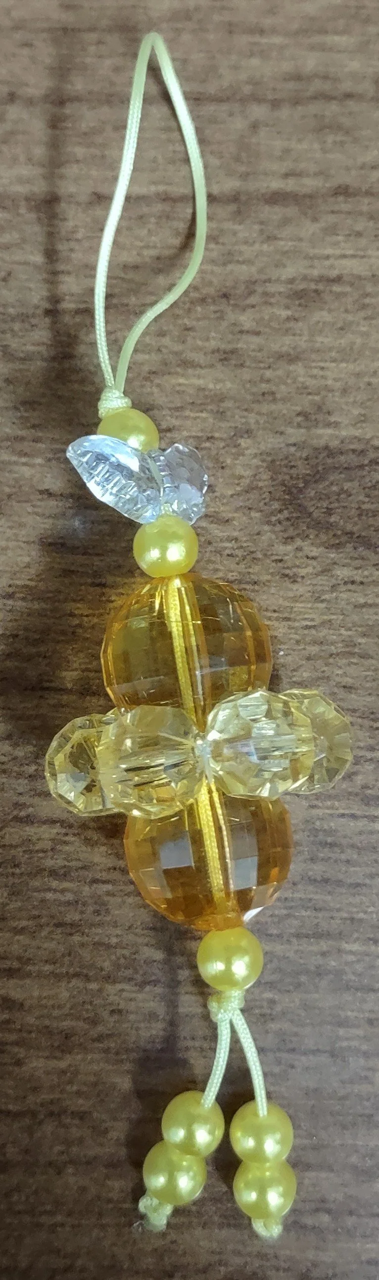 Crystal Phone Charm