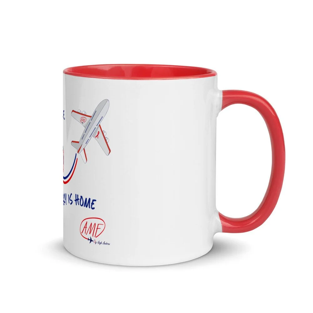 For A Pilot, The Sky Is Home Mug  Andrew McMorris Foundation