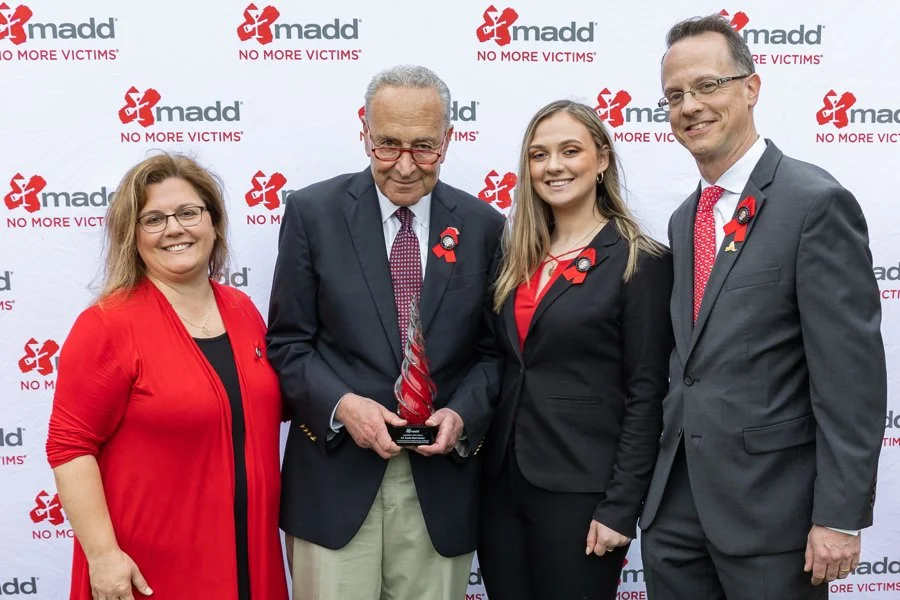 MADD Andrew McMorris Foundation Legislative Hero Award Chuck Schumer 70.JPG