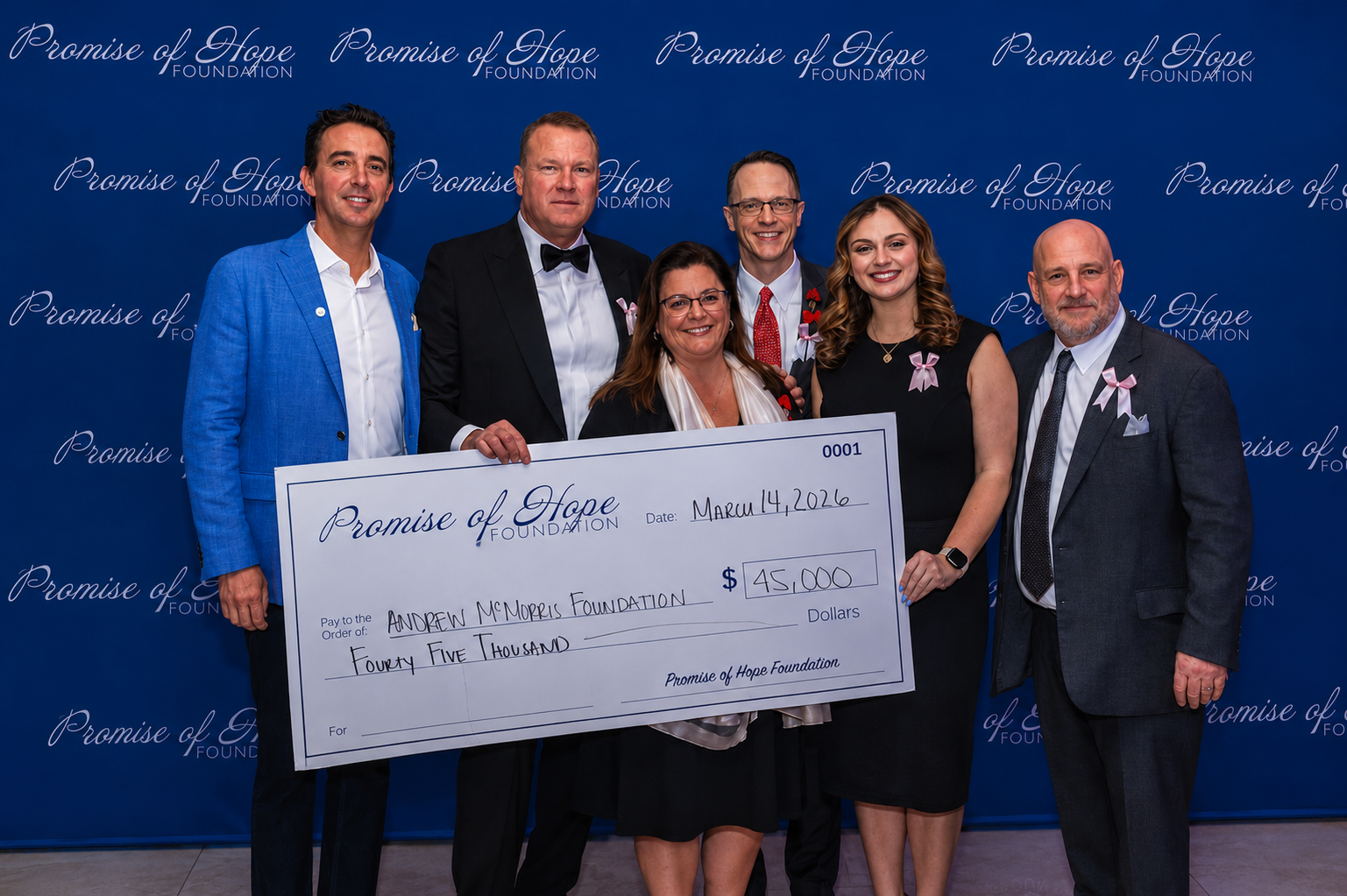 Andrew McMorris Foundation is Honored to Be Promise of Hope’s Honoree for 2026