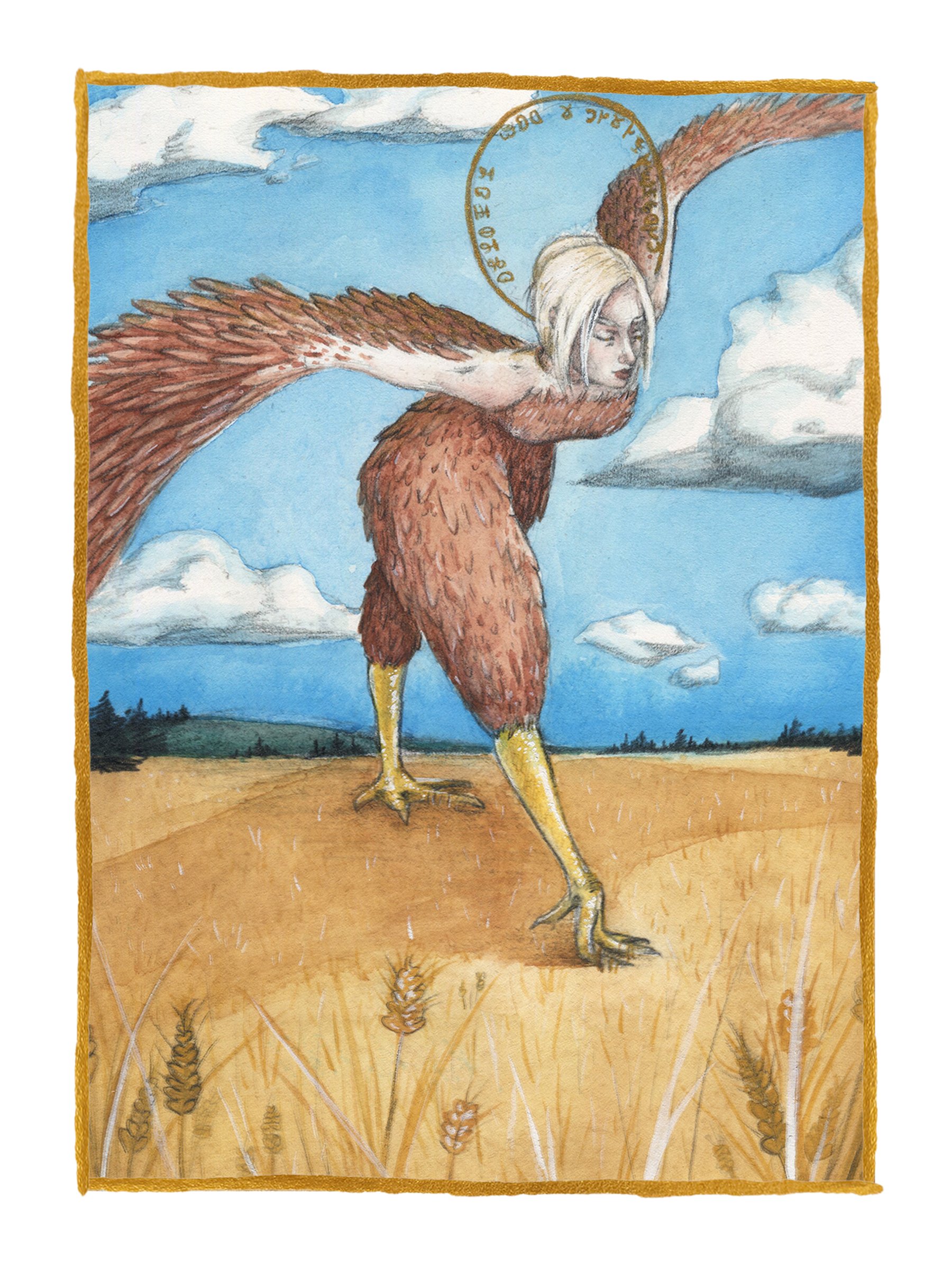 As a hen gathers Her chicks