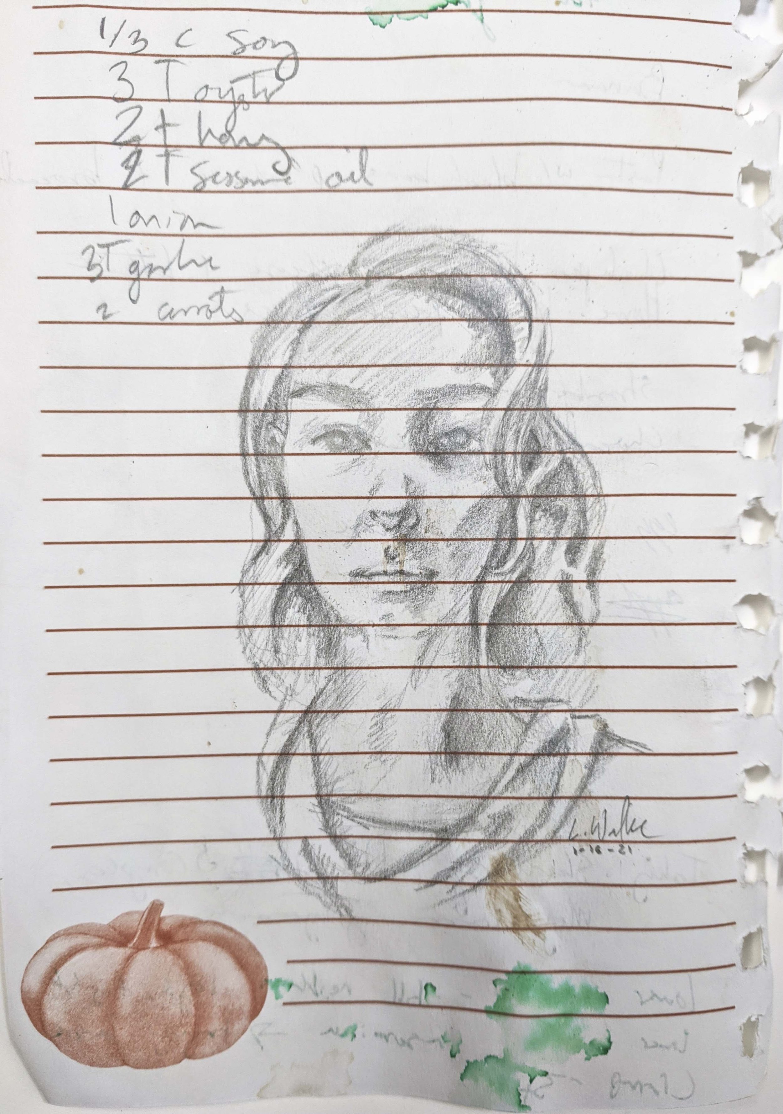 Anxiety Dysmorphia Self Portrait Series 9 sirens creative Lauren Walke_2.JPG