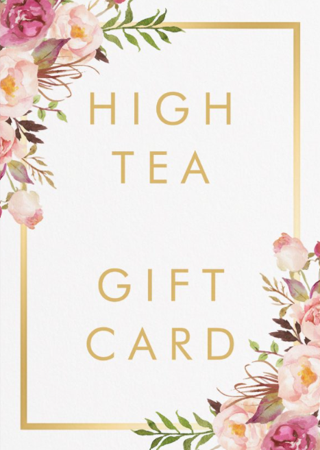 High Tea Gift Voucher