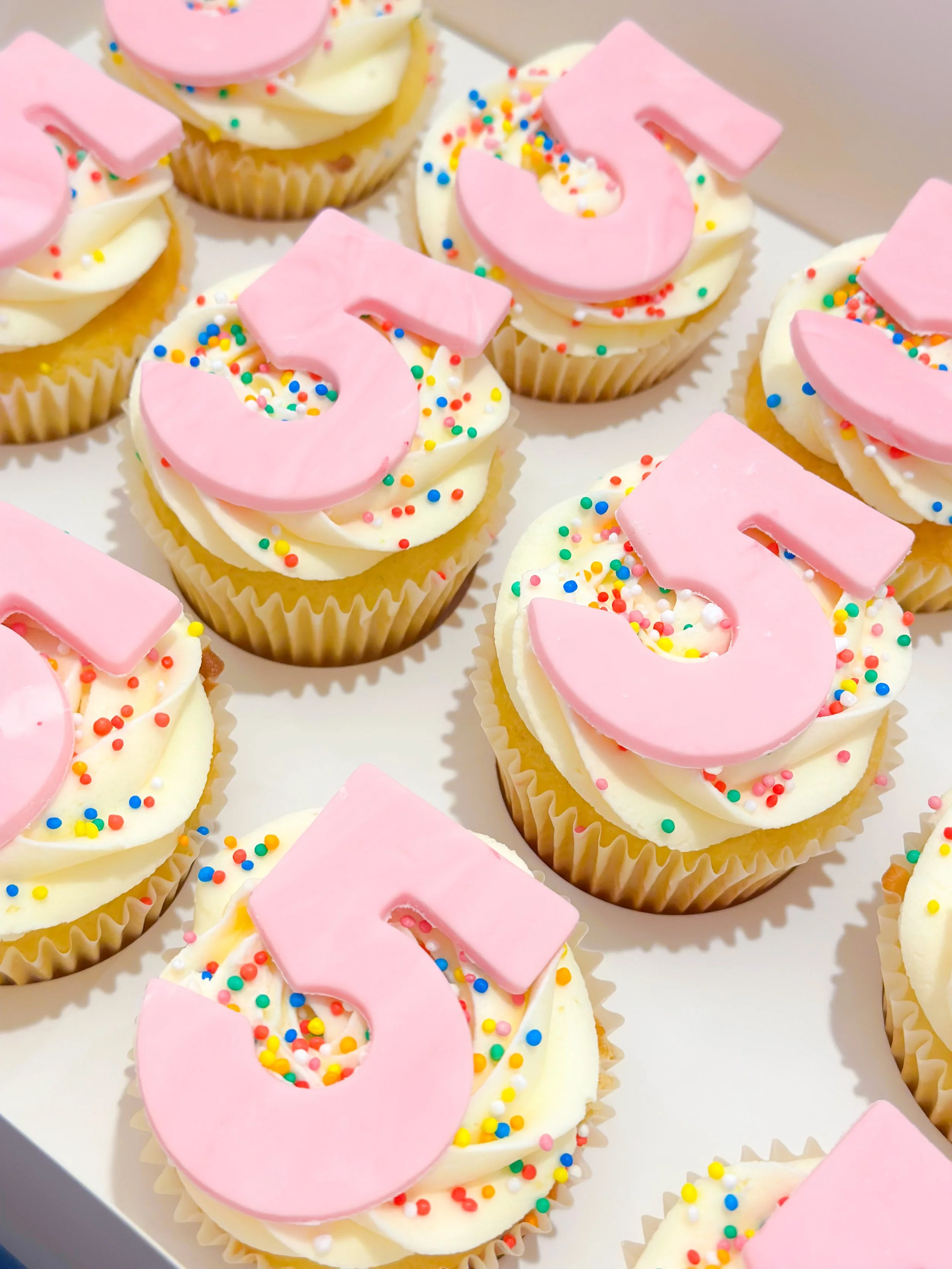 Number Cupcakes