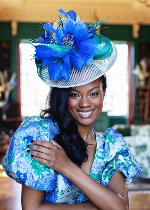 Handcrafted Derby Fascinators- Big Day Hat Design display picture 1