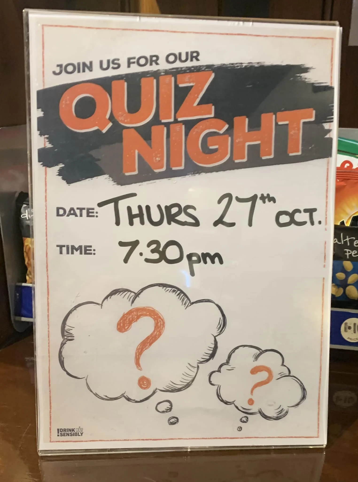 Freemasons Arms Quiz Night