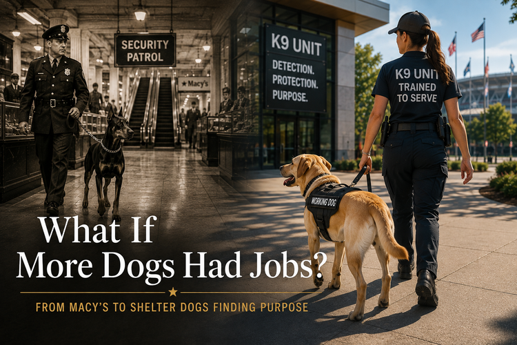 Historic working dogs featured in What If More Dogs Had Jobs?