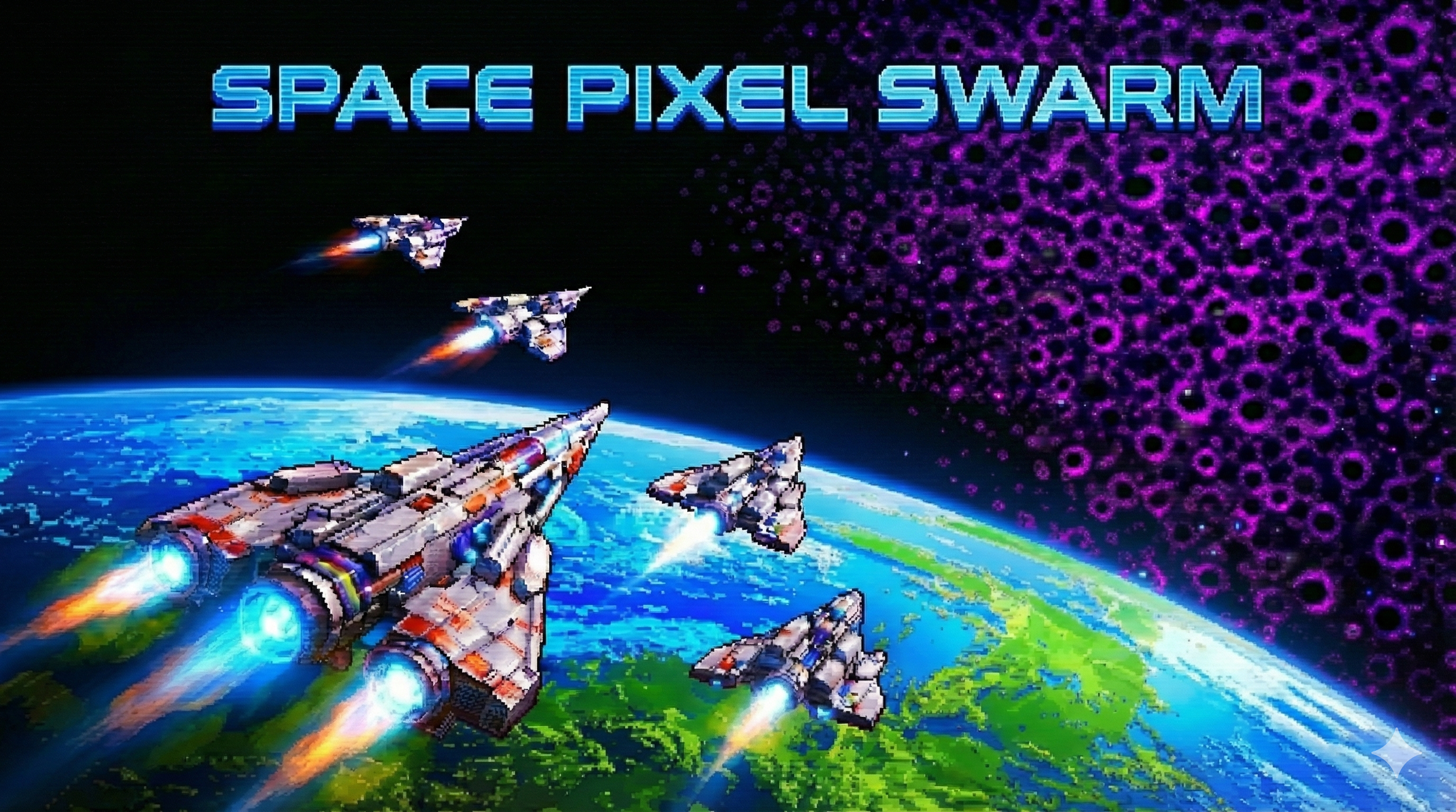 Space Pixel Swarm