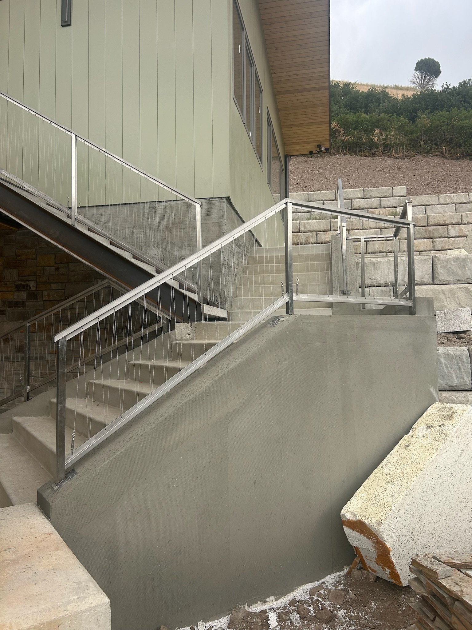 Stainless Steel + String Loops