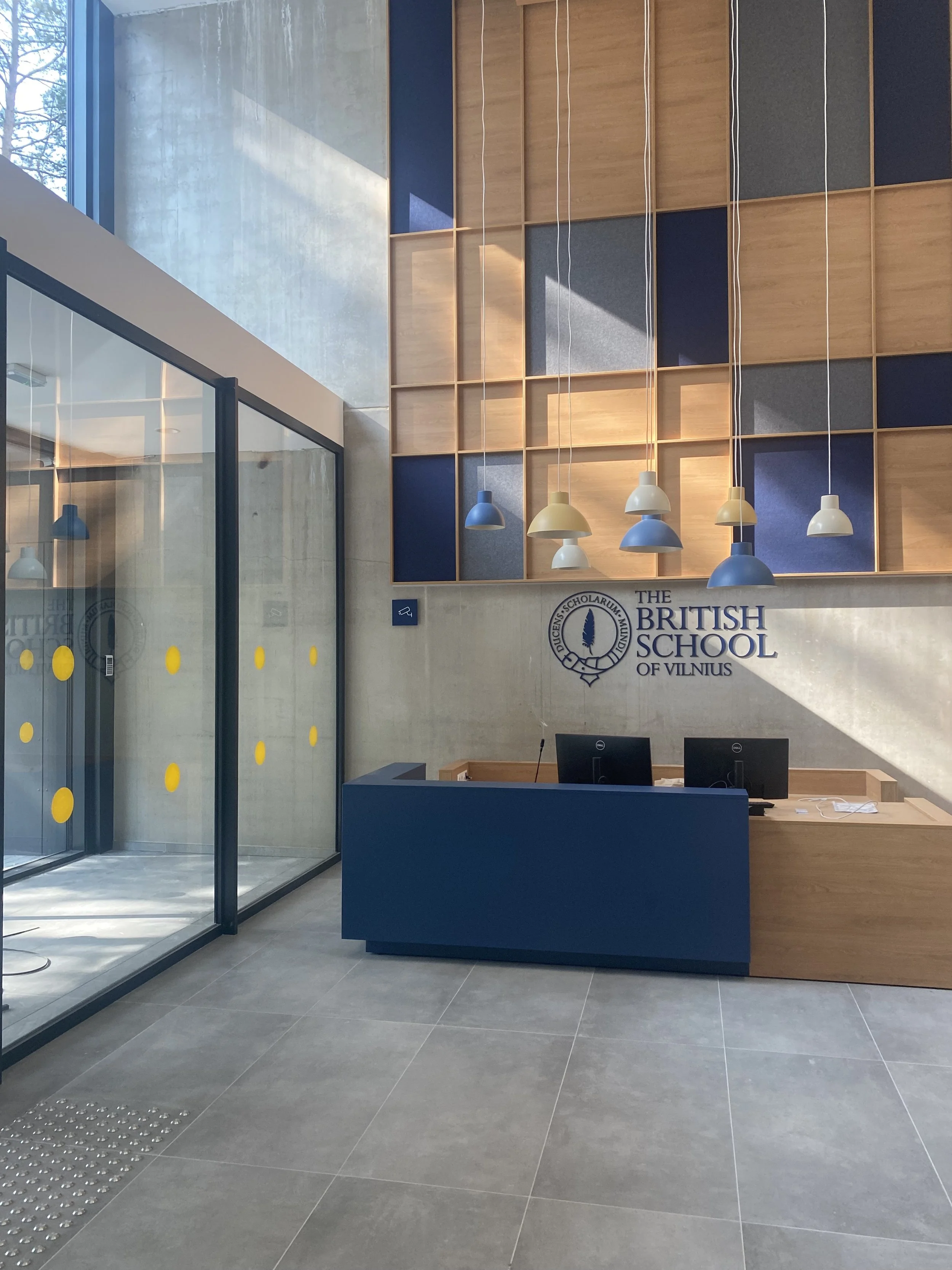 Our new campus is finished