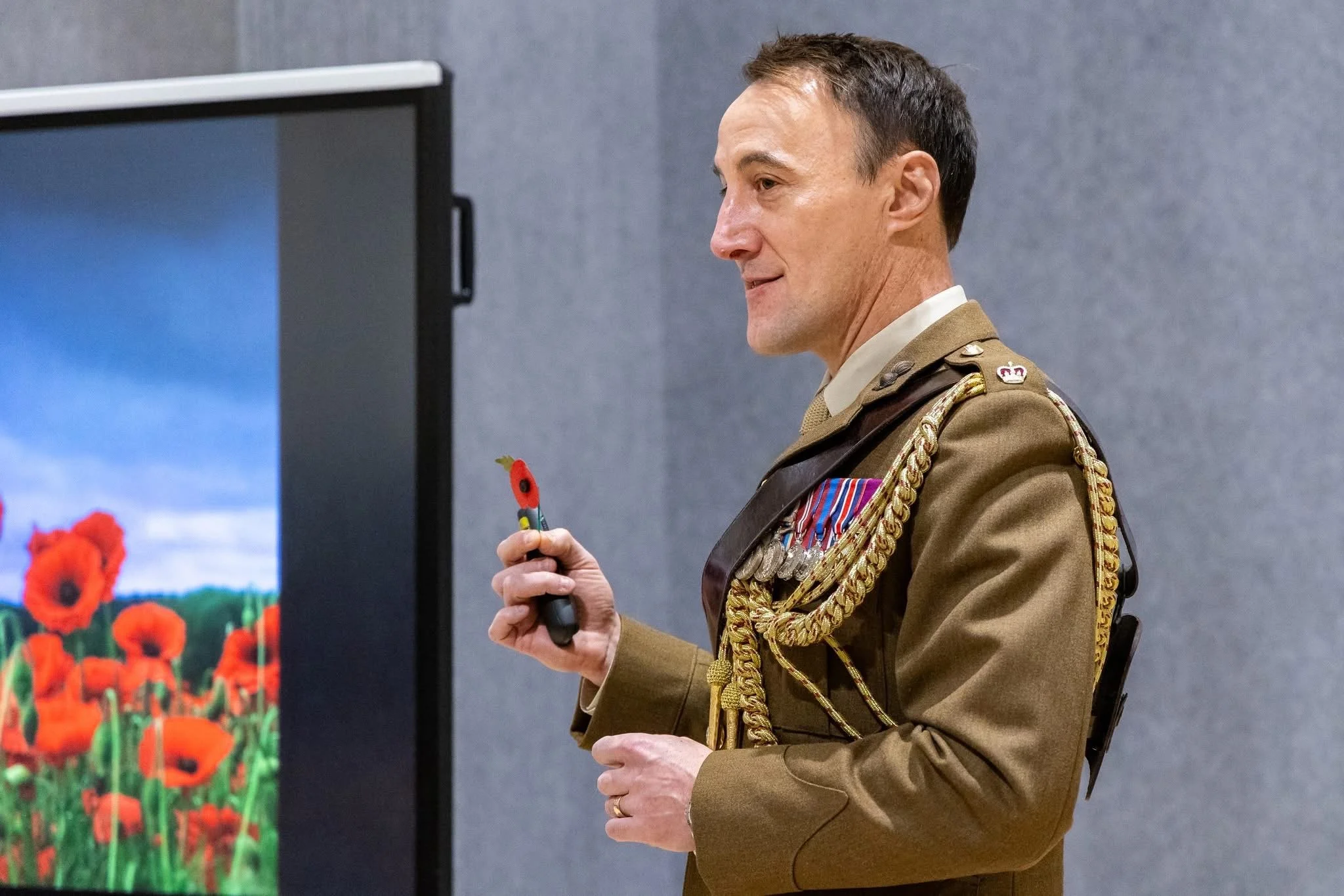 Major William George, Defence Attaché