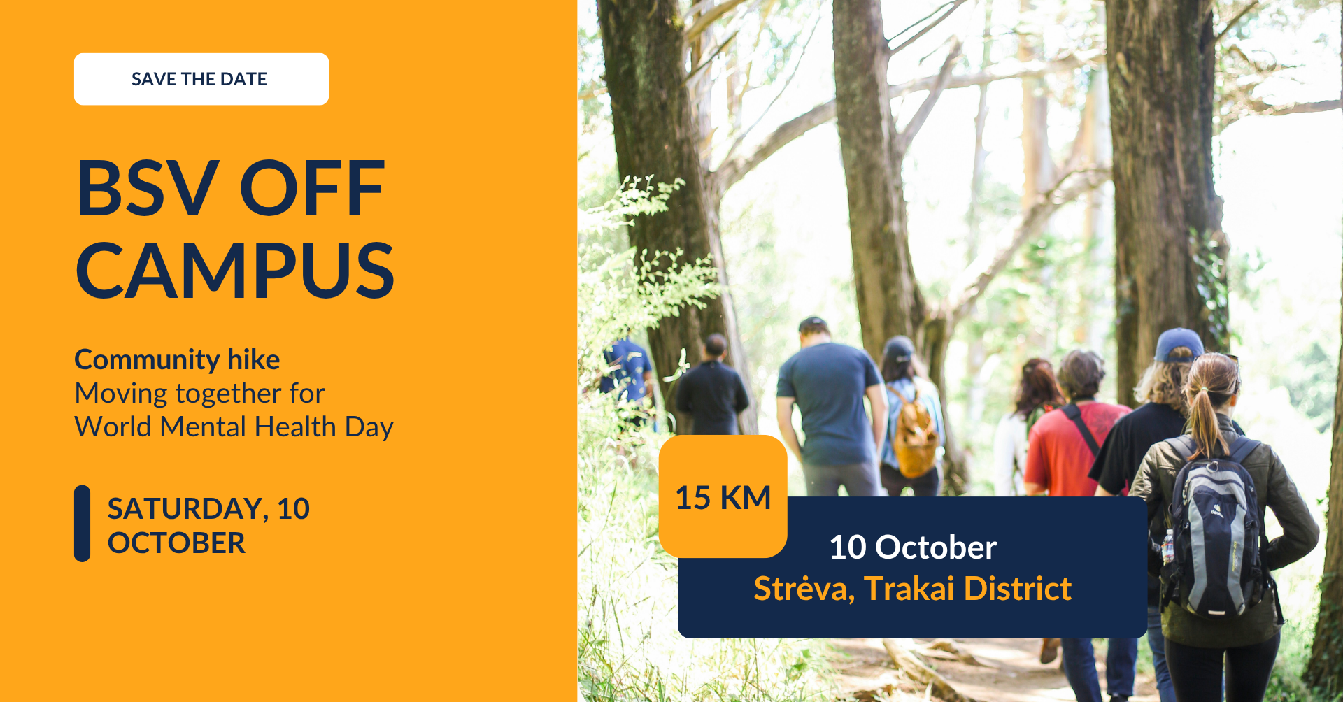 BSV Off Campus: Community hike