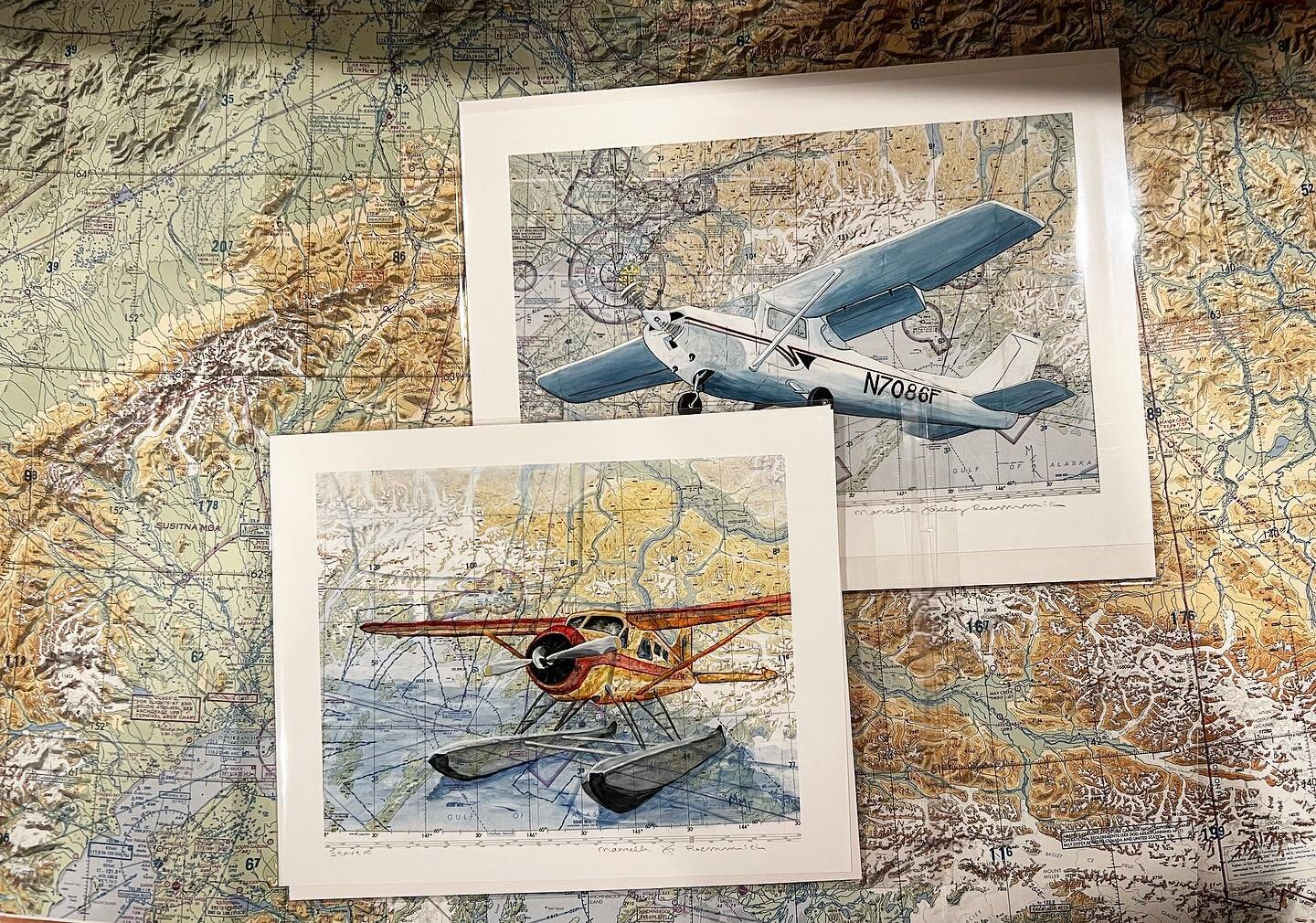 Now that our apartment is almost done(video to follow tomorrow) I can start painting again!!!

About to start another float plane ❤️

#dehavillandbeaver #floatplane #flyalaska