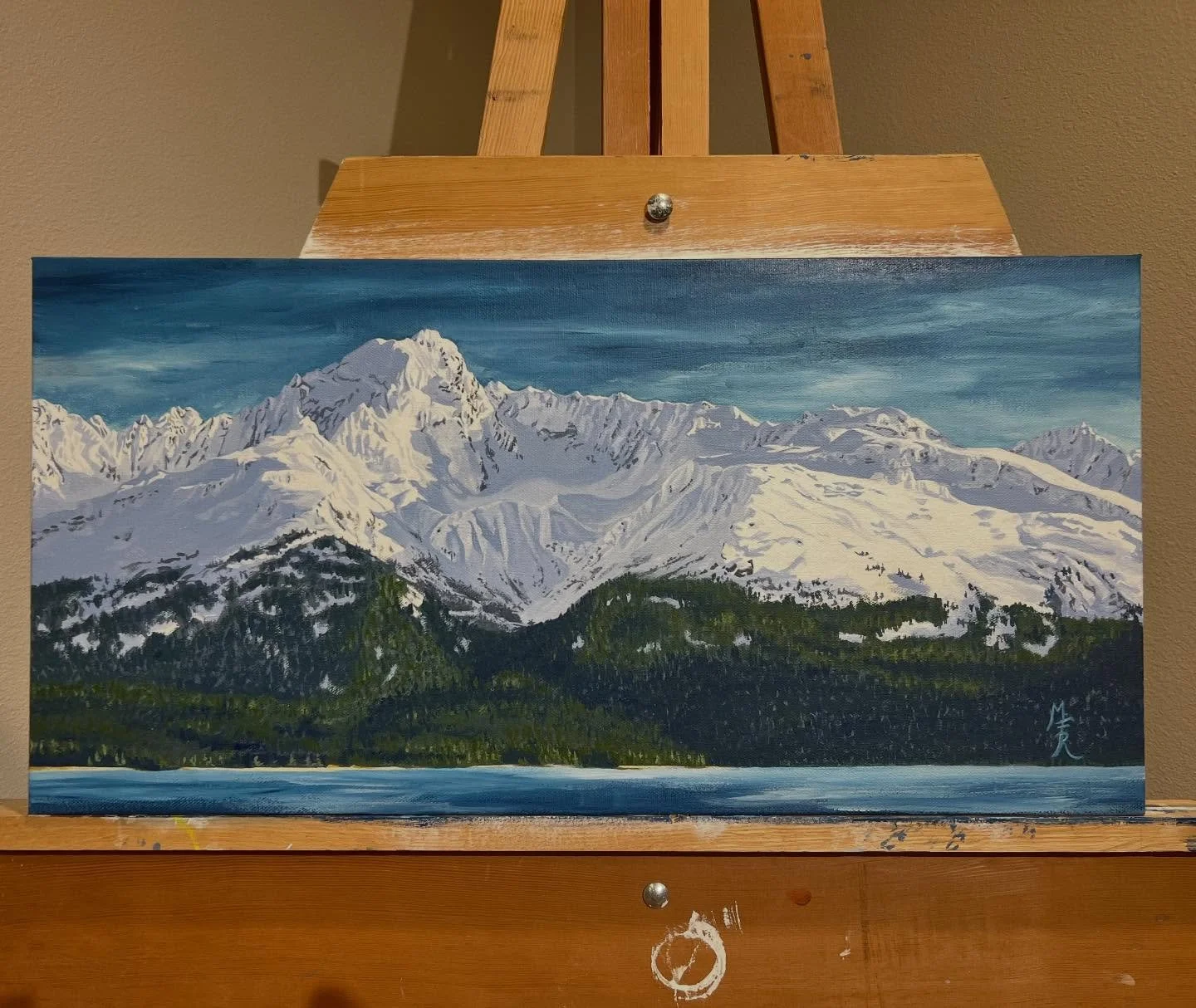 Mount Alice complete!

Original will be available for sale once prints are made. Message me if you&rsquo;re interested. Prints will be available in a few weeks.

#sewardalaska #alaska #mountalice #seward