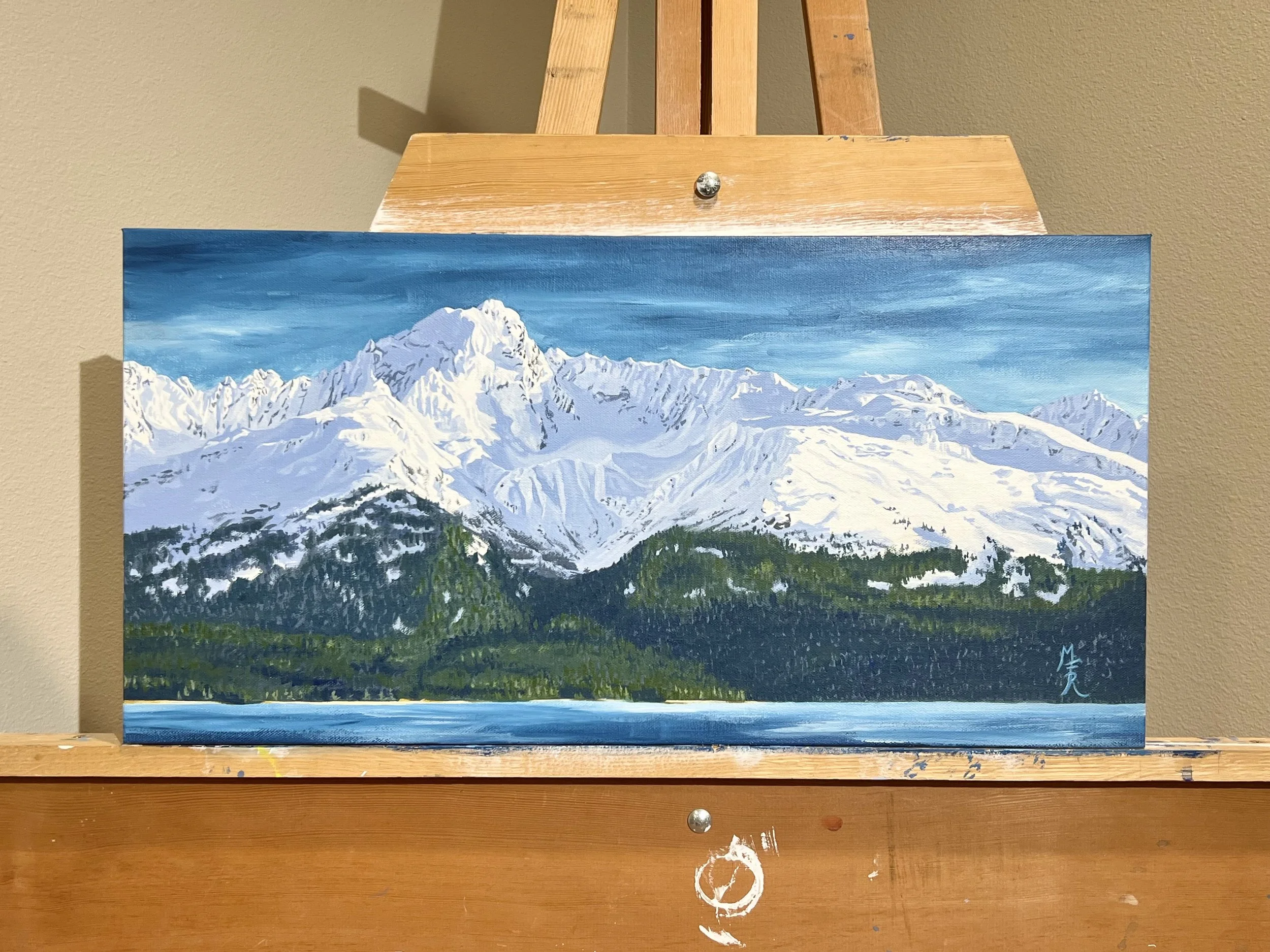 Mount Alice: Original painting