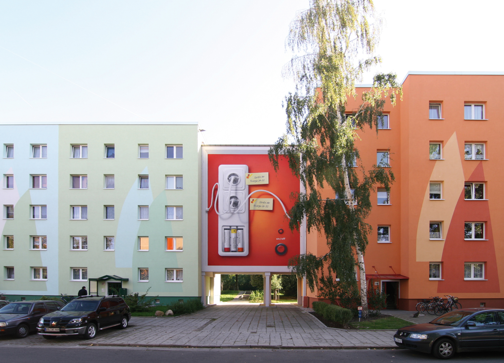 Fassadengestaltung &amp; Plattenbau