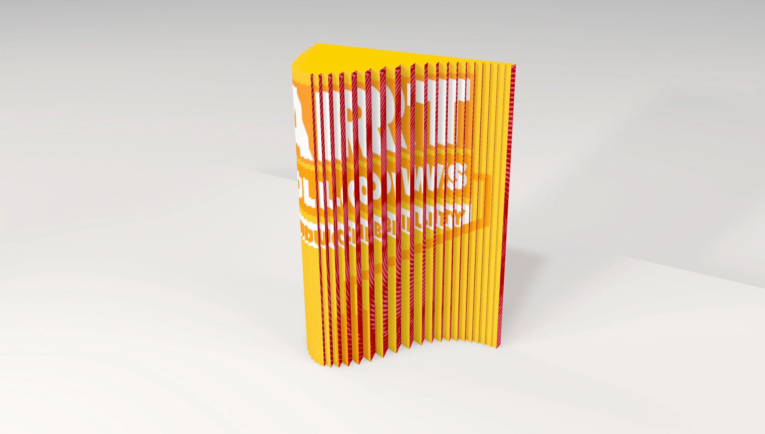 Anamorphotische Fassadendämmung