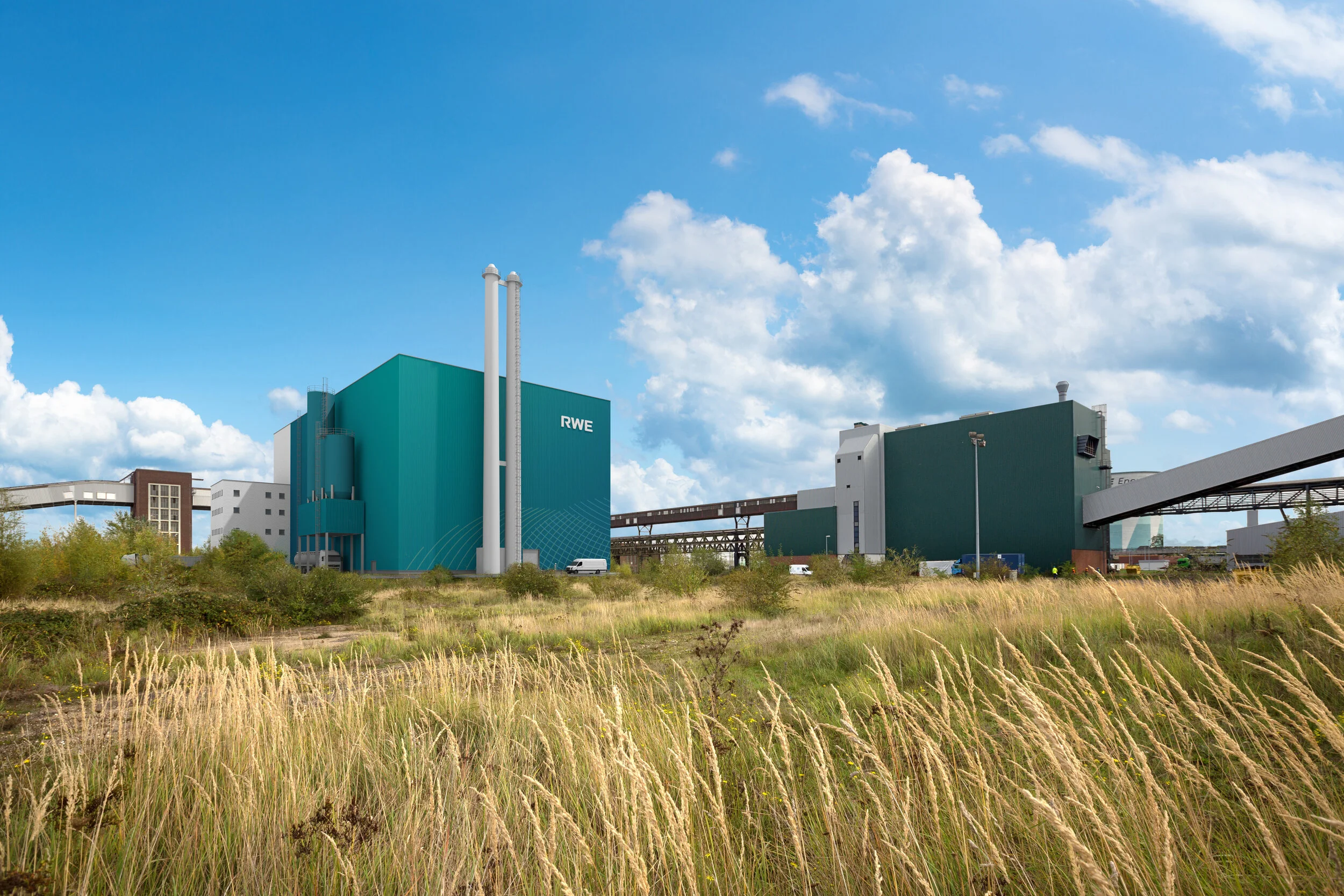 Corporate Design für RWE Industriebauten