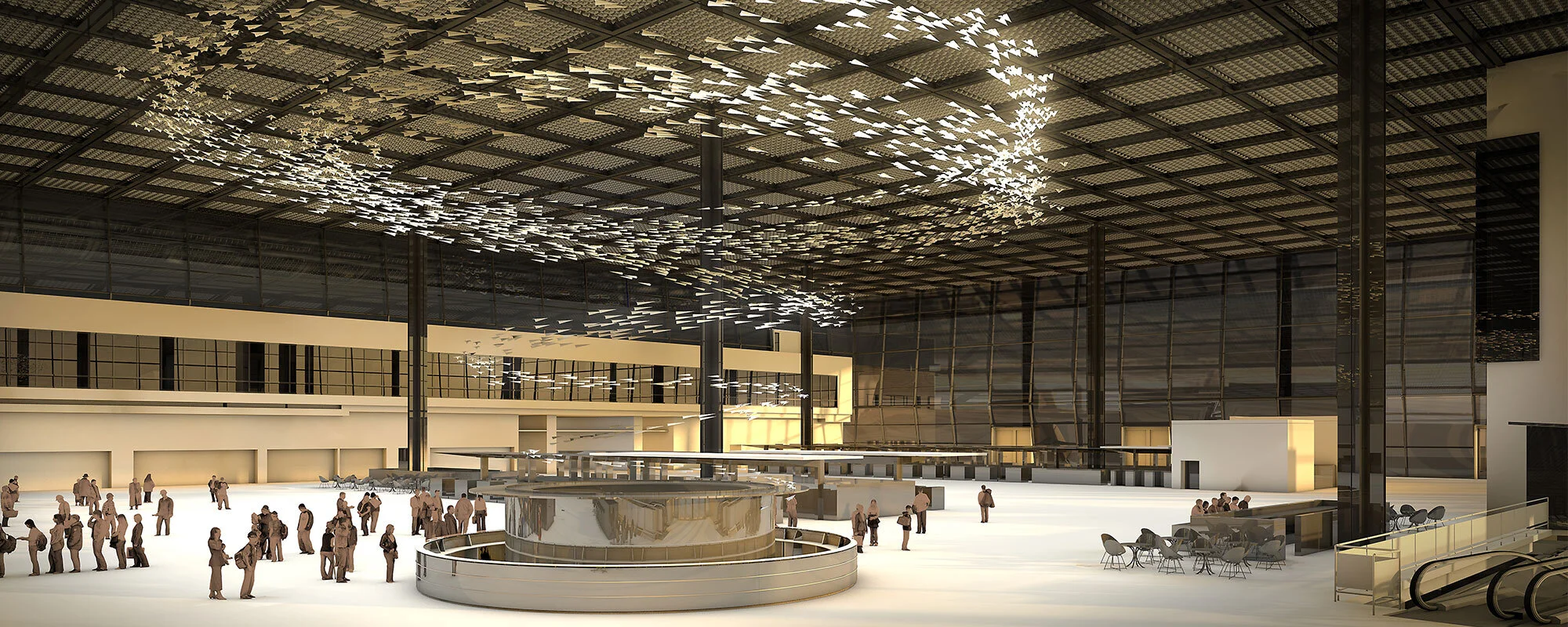 Grafische Leitsysteme für Flughäfen