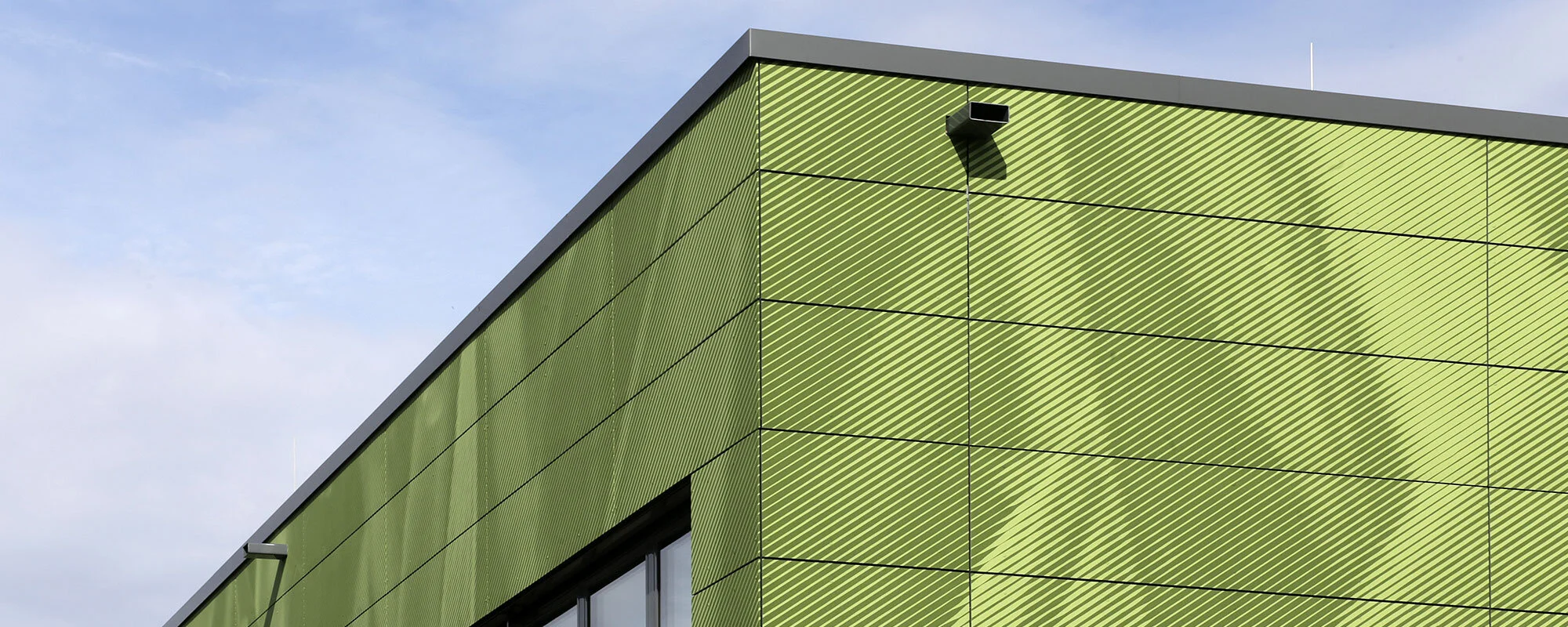 Fassadengestaltung für Bürogebäude