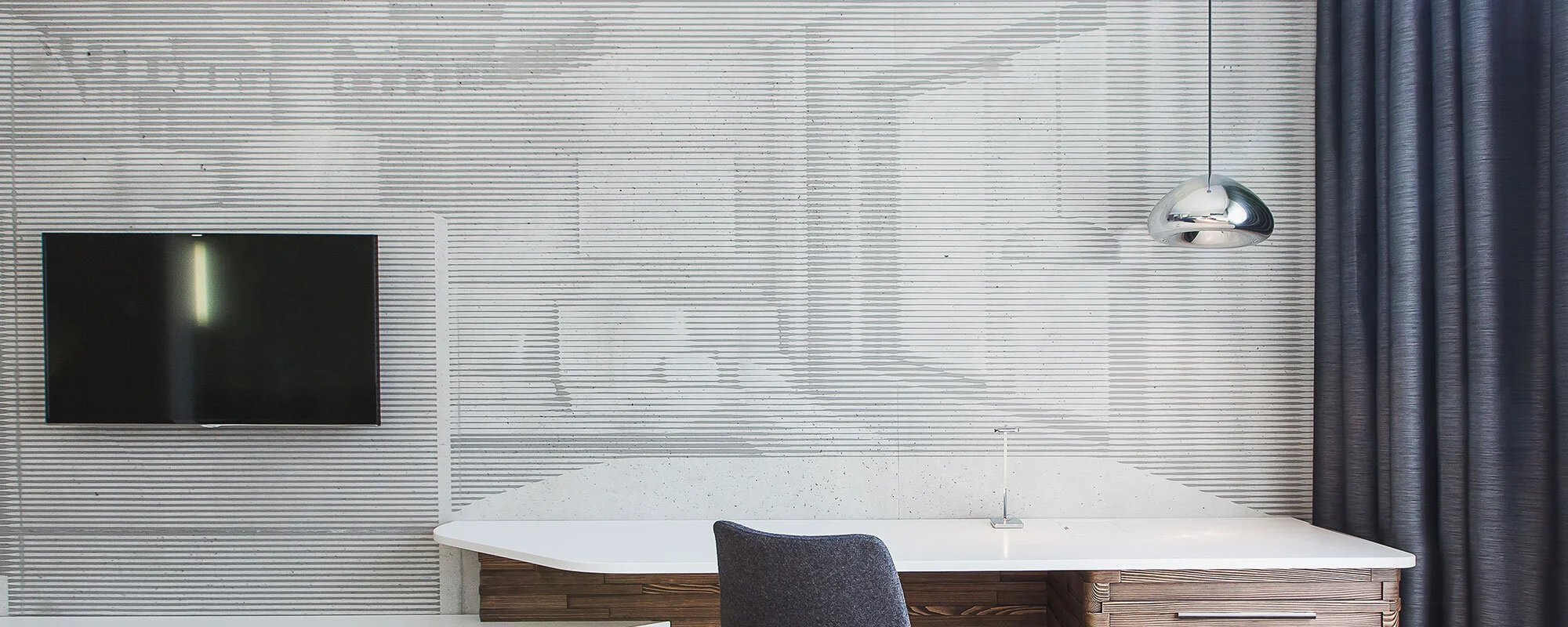 Lasuren auf Sichtbeton
