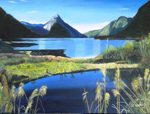 Mitre Peak, from the Milford Track