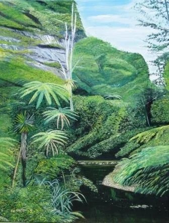 Palms at Waitakere Stream